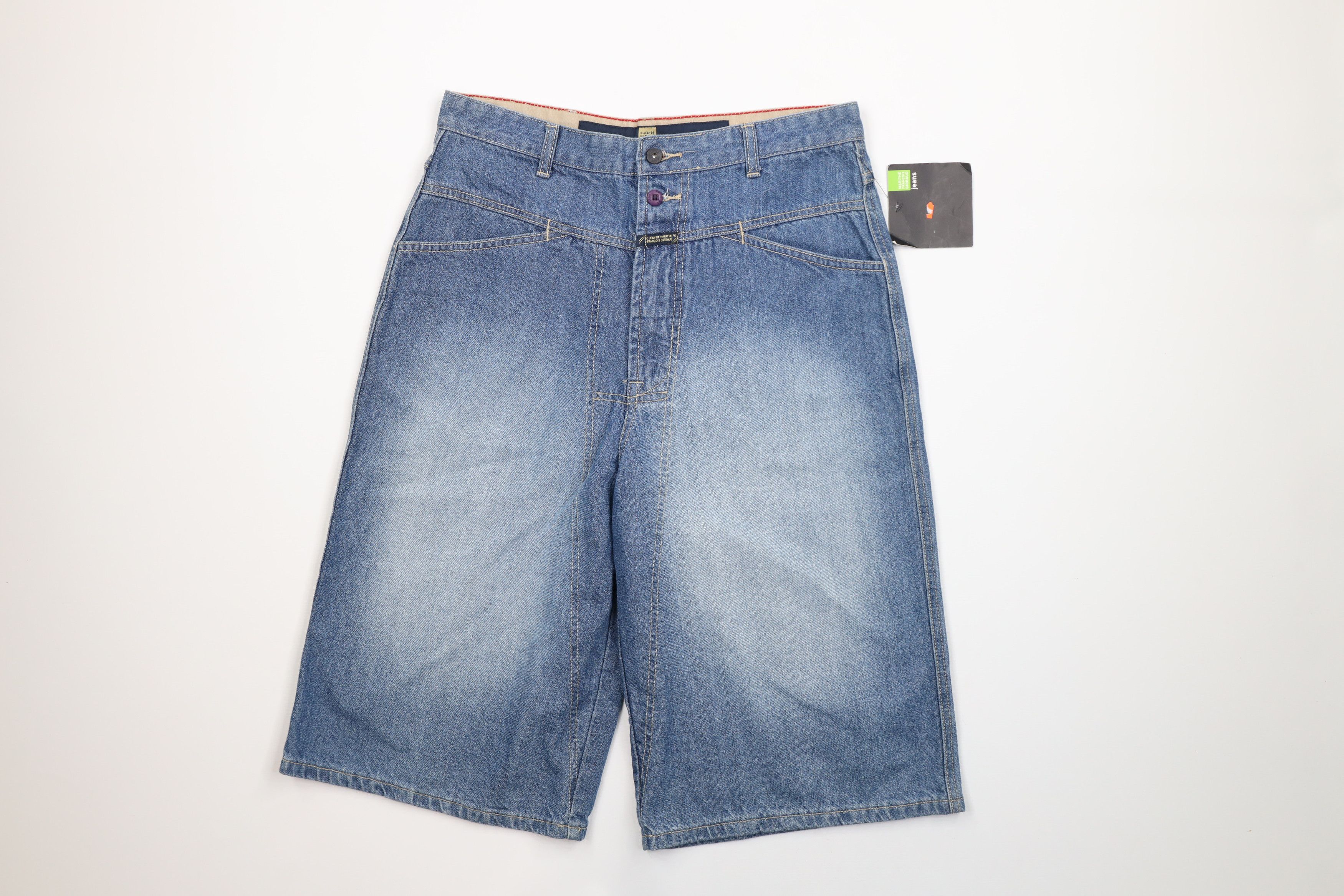 Deadstock Vintage Marithe Francois Girbaud Denim Jean Shorts