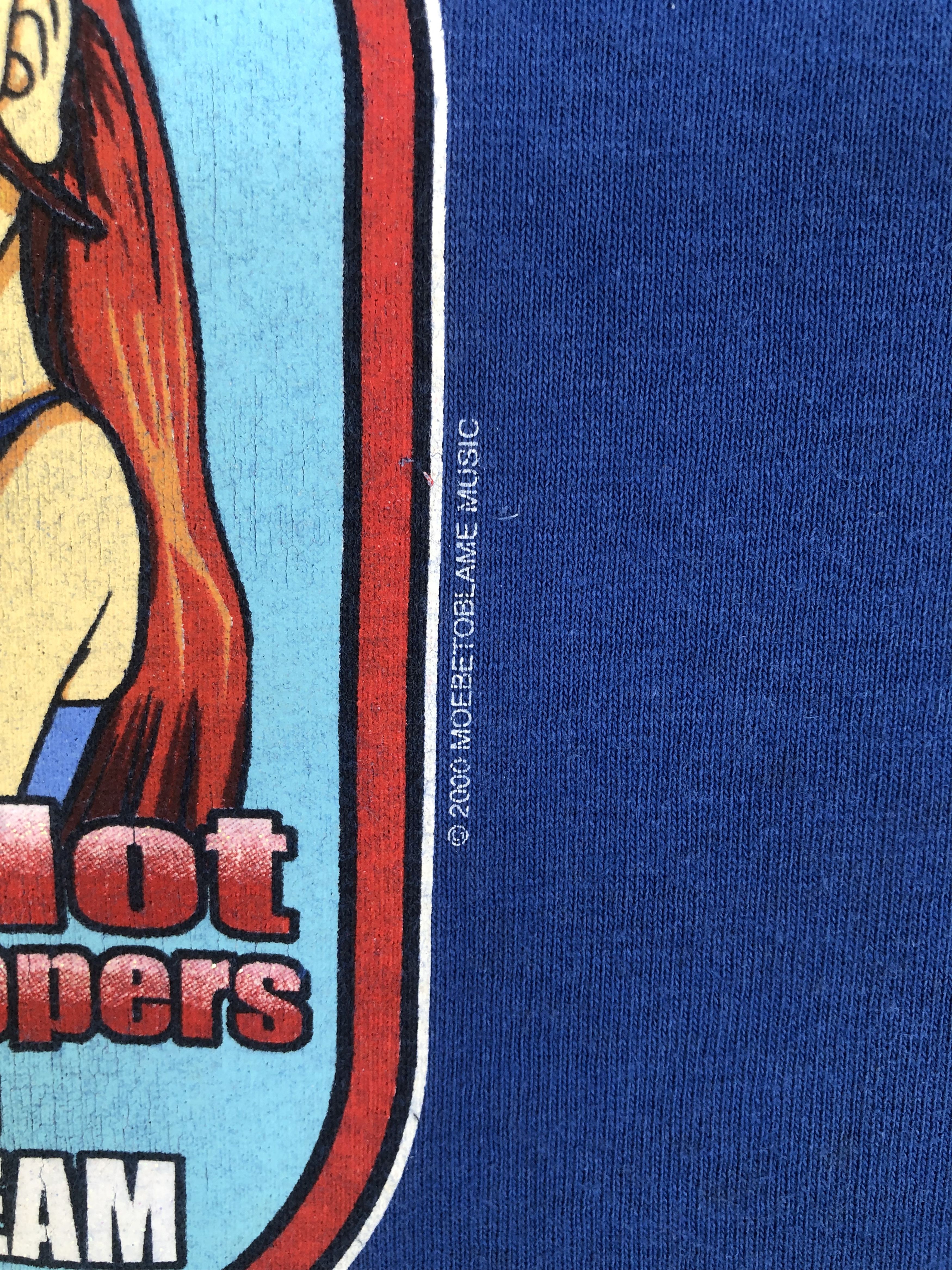 Band Tees Vintage Red Hot Chili Peppers Hook Up Design Size US M / EU 48-50 / 2 - 3 Thumbnail