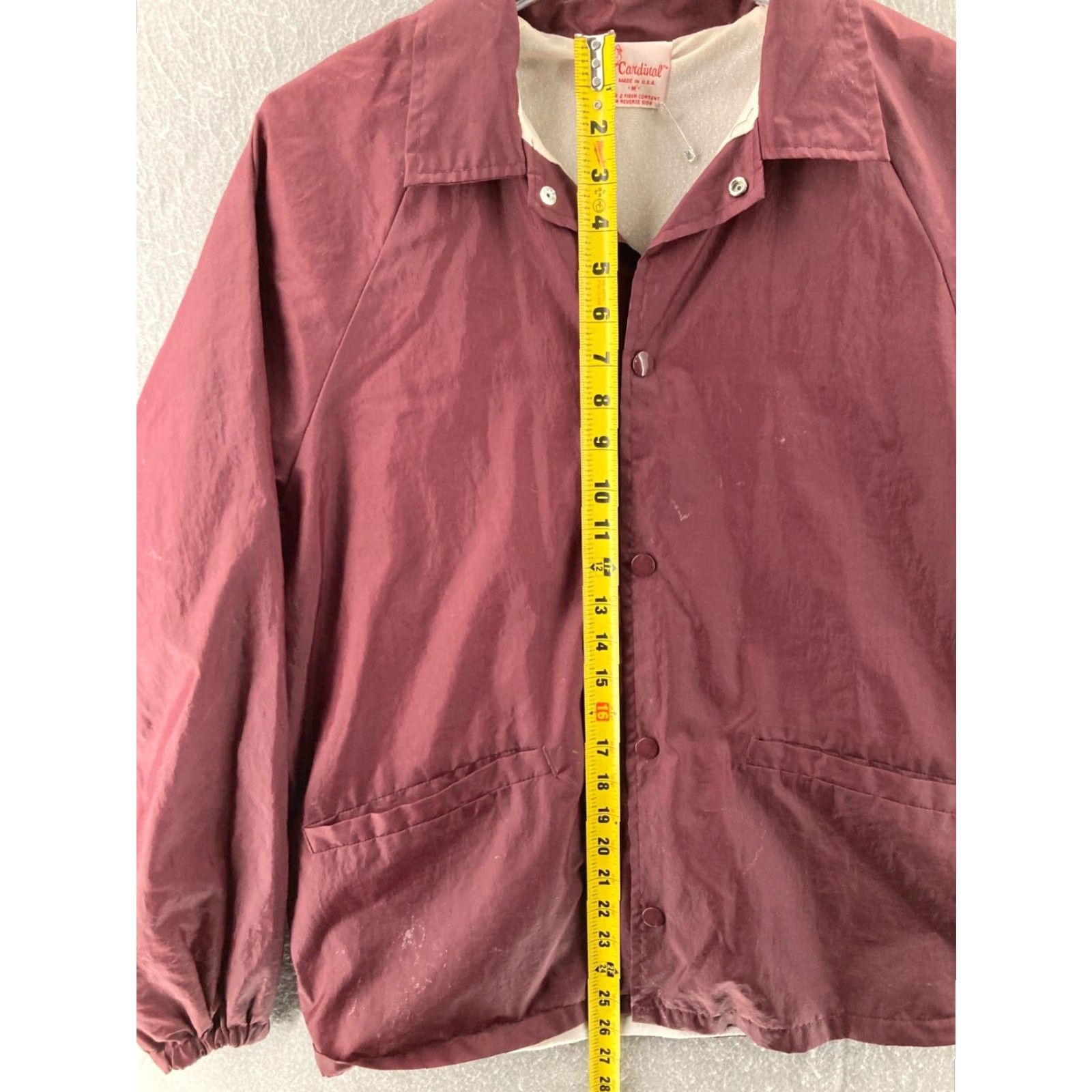 Vintage Vintage Space Shuttle Team Member Cardinal Mens Medium USA Jacket Size US M / EU 48-50 / 2 - 4 Thumbnail