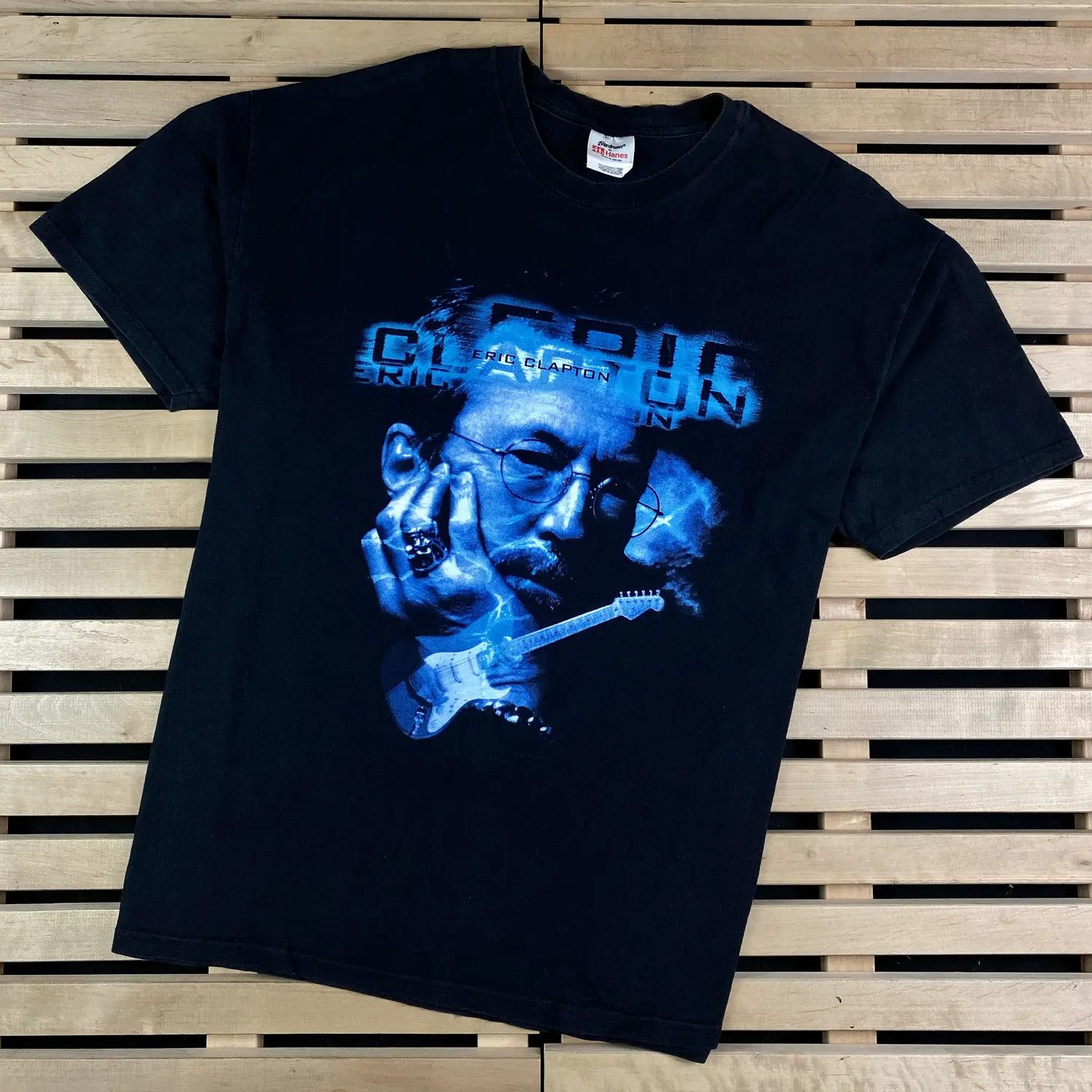 Band Tees Mens Vintage T Shirt Eric Clapton World Tour 1998 Size XL Size US XL / EU 56 / 4 - 1 Thumbnail