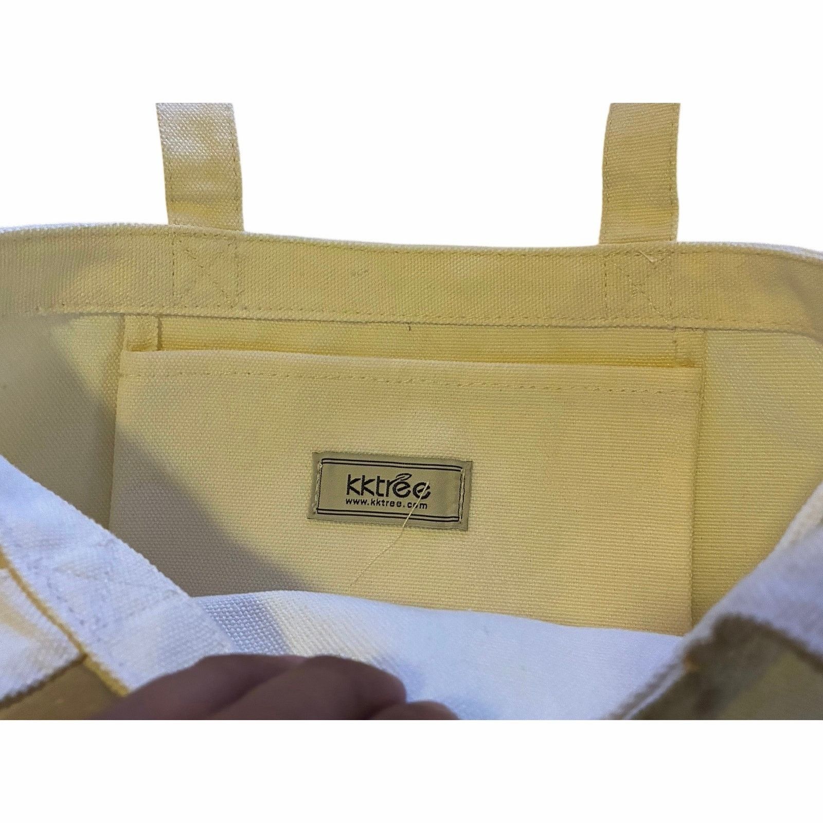 Other black tote bag featuring an artistic graphic 13” W X 17” L Size ONE SIZE - 3 Thumbnail