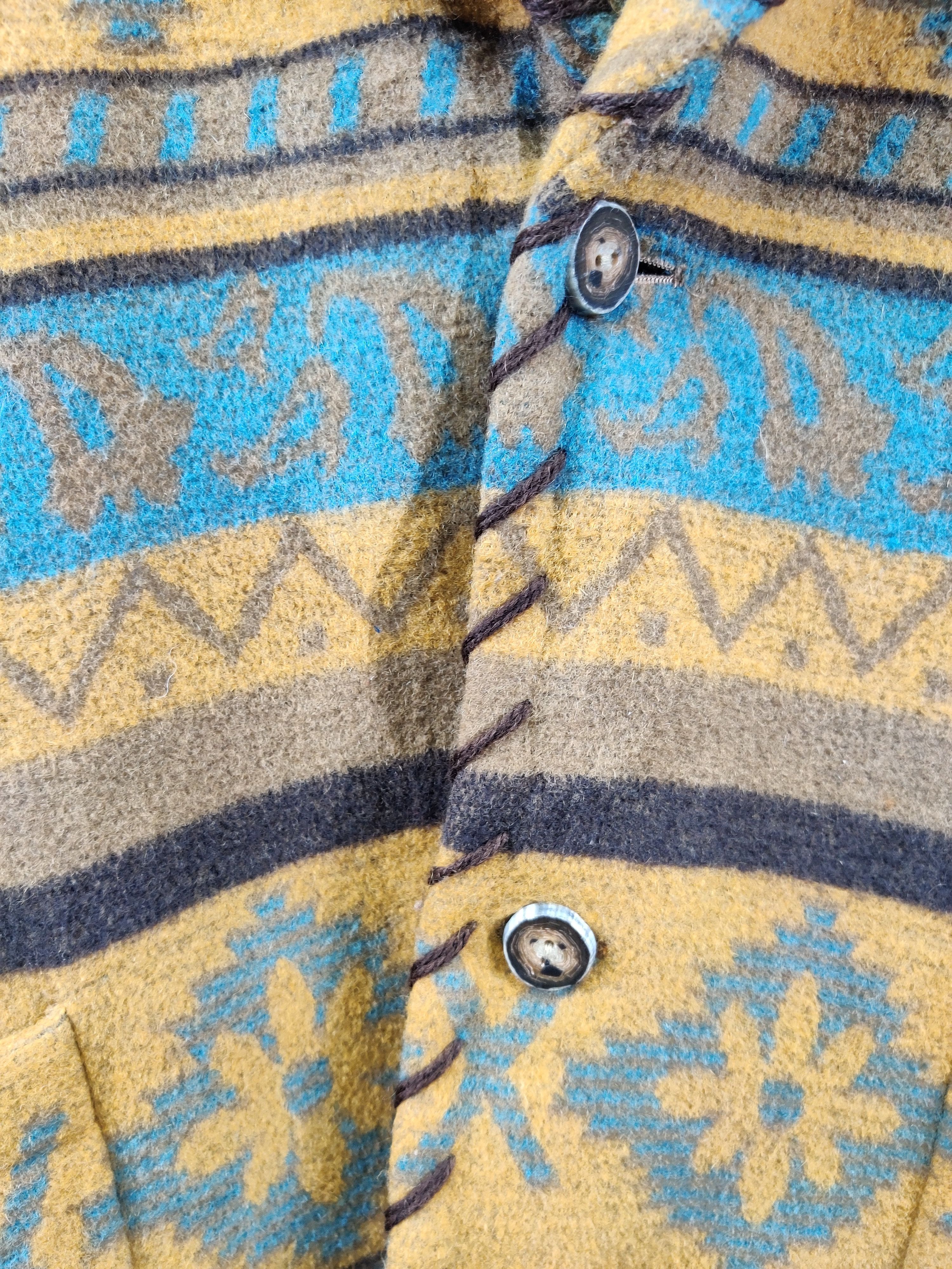 Aztech Mountain Keith Courtenay Aztech Mountain Wool Oversize Coat Size US XL / EU 56 / 4 - 7 Thumbnail
