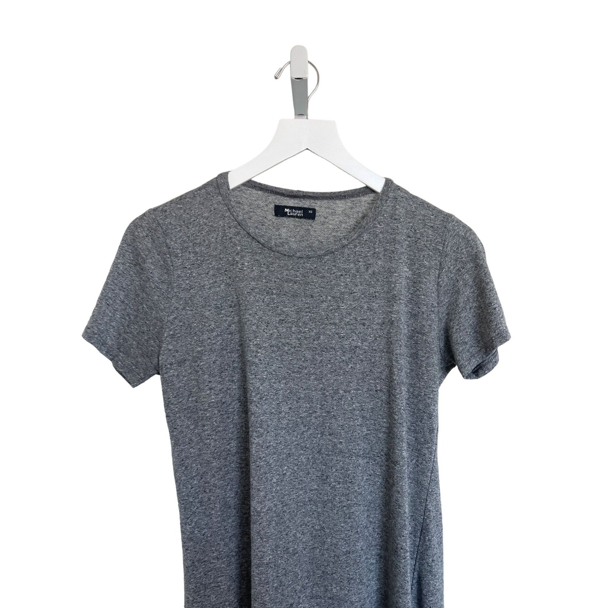 REVOLVE Michael Lauren Augustus Heather Grey Side Slit Midi Dress Size XS / US 0-2 / IT 36-38 - 5 Thumbnail