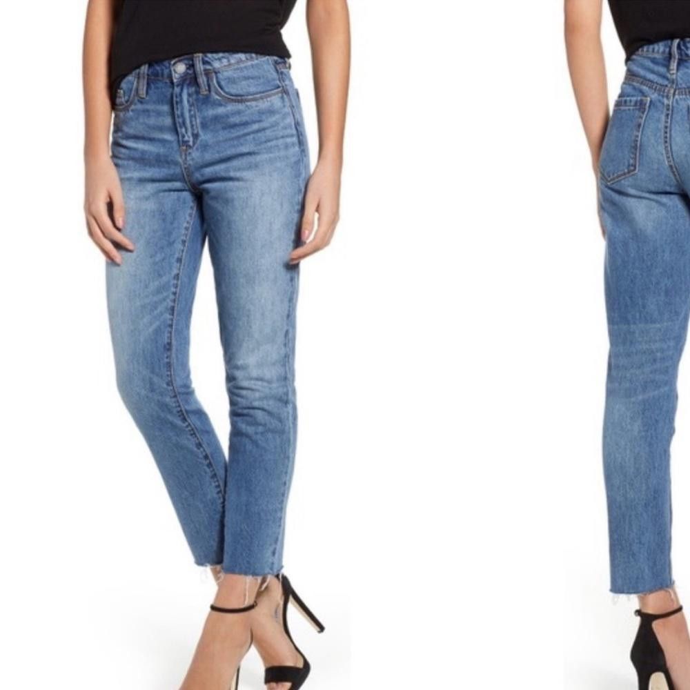 BLANKNYC BLANKNYC l Madison Crop Raw Hem Jeans Size 26 Size 26" / US 2 / IT 38 - 10 Thumbnail