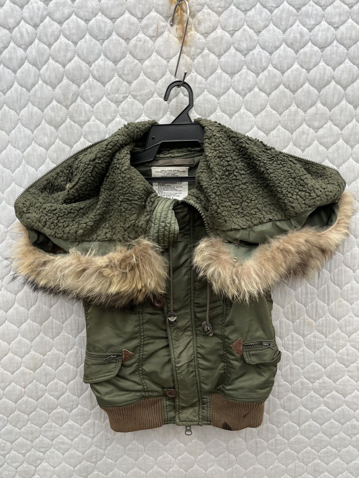 If Six Was Nine 🔥🔥🔥STEALS GOA HOODIE FUR VEST JACKET Size S / US 4 / IT 40 - 4 Thumbnail