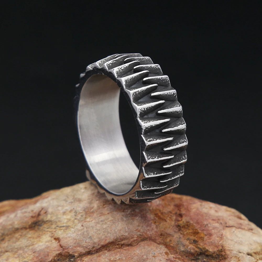 Jewelry Creative Simple Gear Ring Size ONE SIZE - 1 Thumbnail