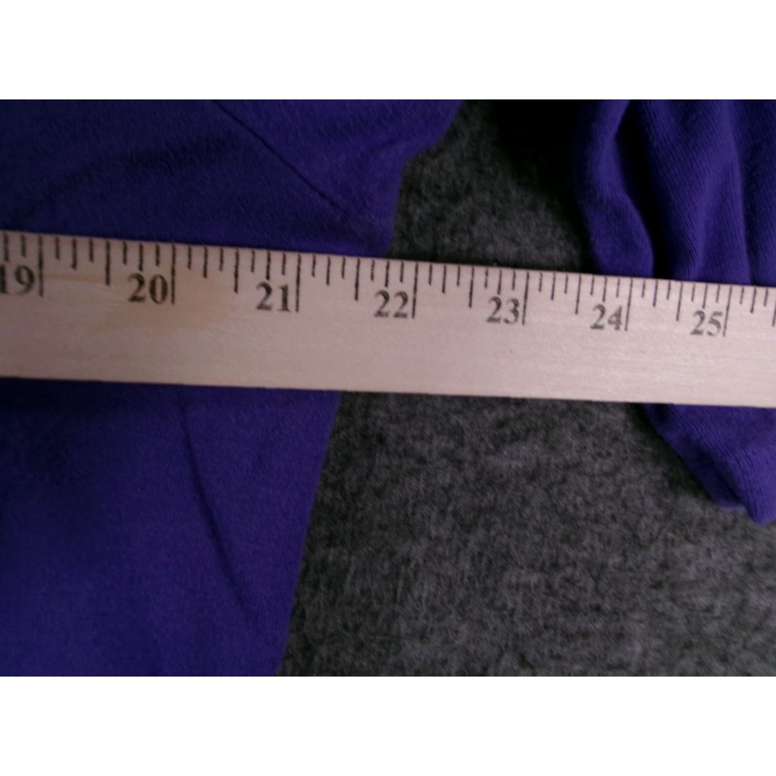 Vintage Christopher Banks Top Womens XL Purple V-Neck Embellished Rhinestone Blouse, 100% Cotton, 3/4 Sleeve, Classic Fit, Vintage: No, Adults Women Size XL / US 12-14 / IT 48-50 - 3 Thumbnail