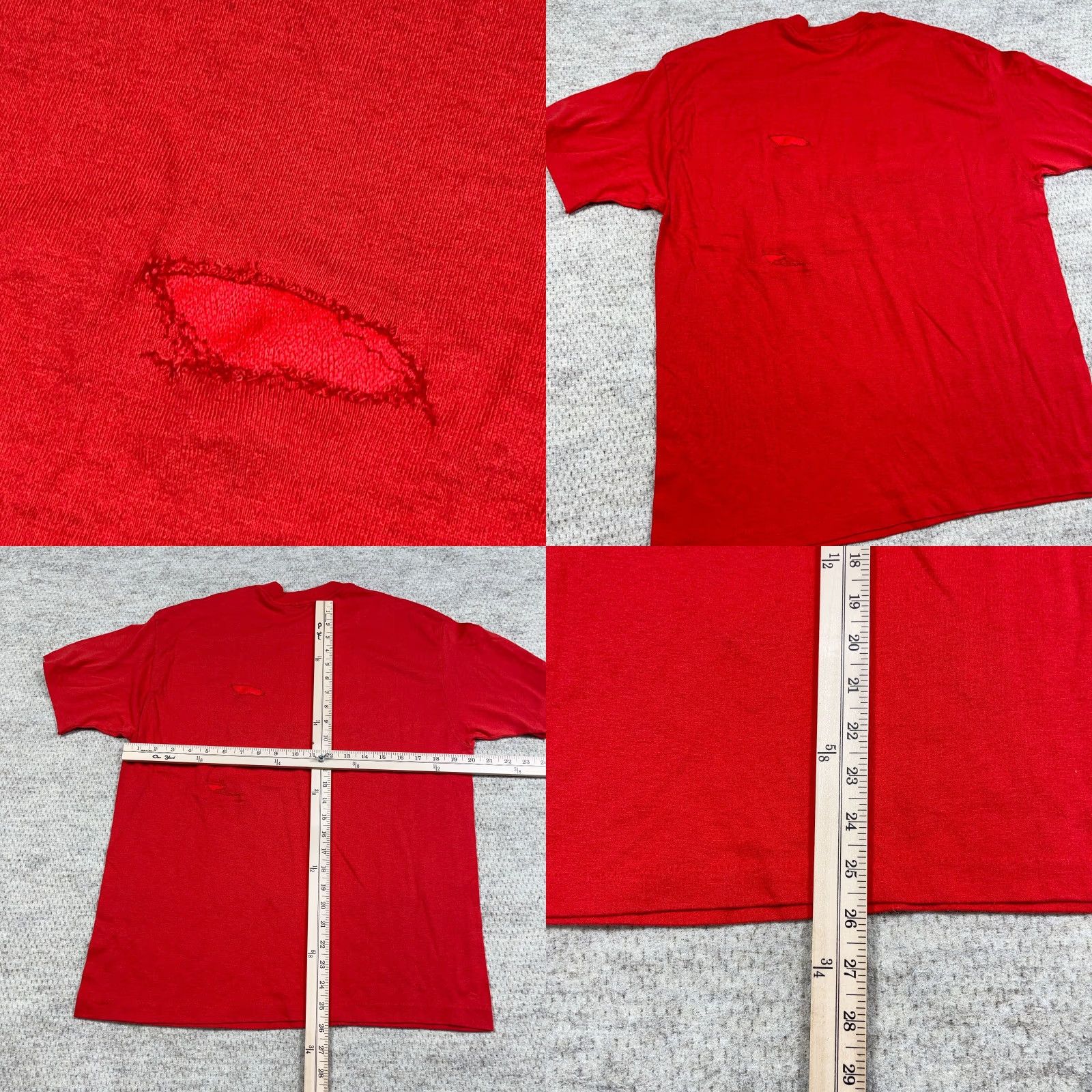 NASA VINTAGE NASA Shirt Men XL Red 80s 90s Single Stitch Kennedy Space Center Rocket Mens T-Shirt Crew Neck Cotton Logo Outdoors 90s Theme Size US XL / EU 56 / 4 - 8 Thumbnail