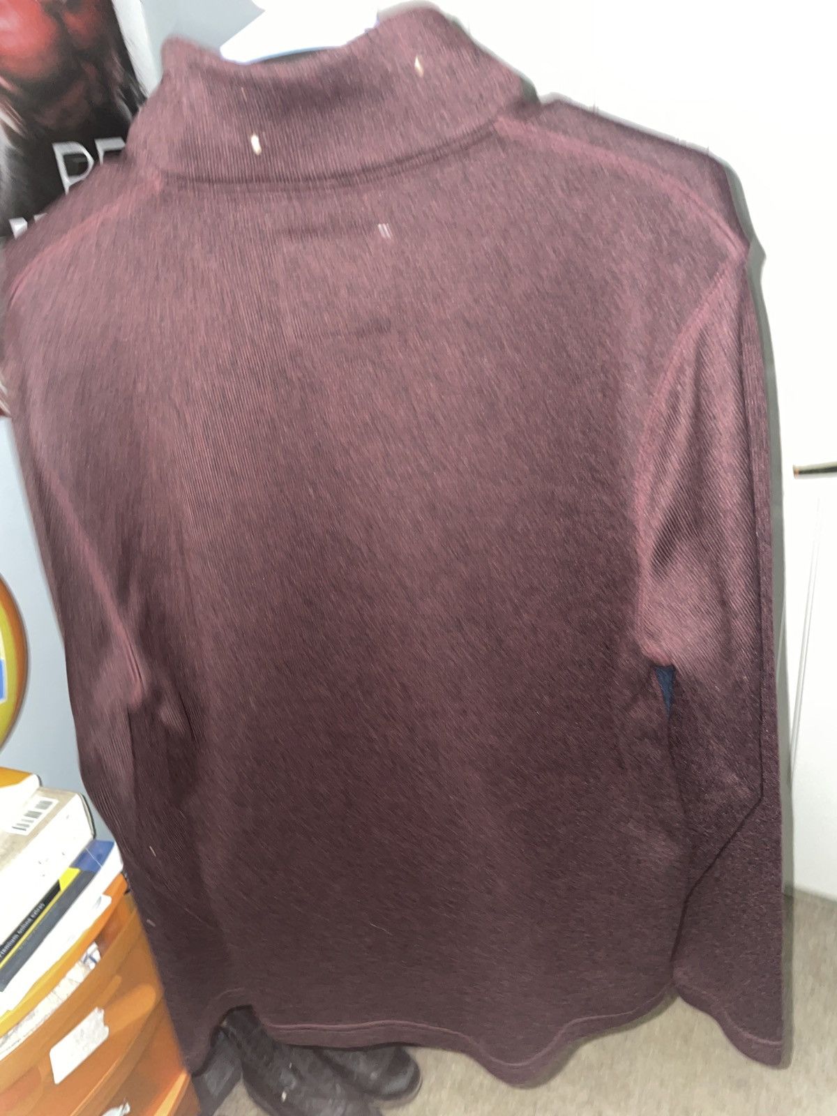 Sonoma × Vintage Black and Blue Collard Long Sleeve Size US M / EU 48-50 / 2 - 2 Thumbnail