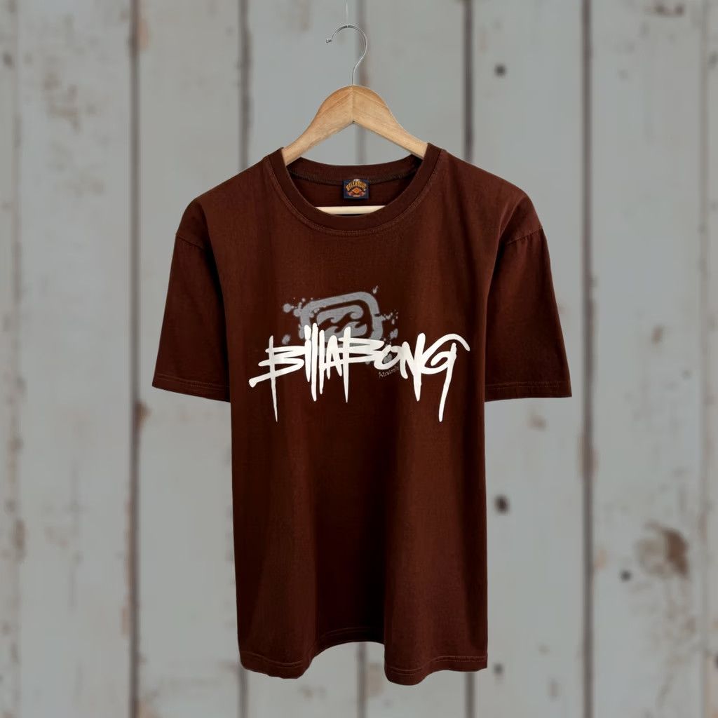 Billabong VINTAGE Billabong Australia Surfboards T-Shirt 80s Brown M Mens Short Sleeve Brown 80s Vintage Surfboards Shirt Mens Size US M / EU 48-50 / 2 - 1 Thumbnail