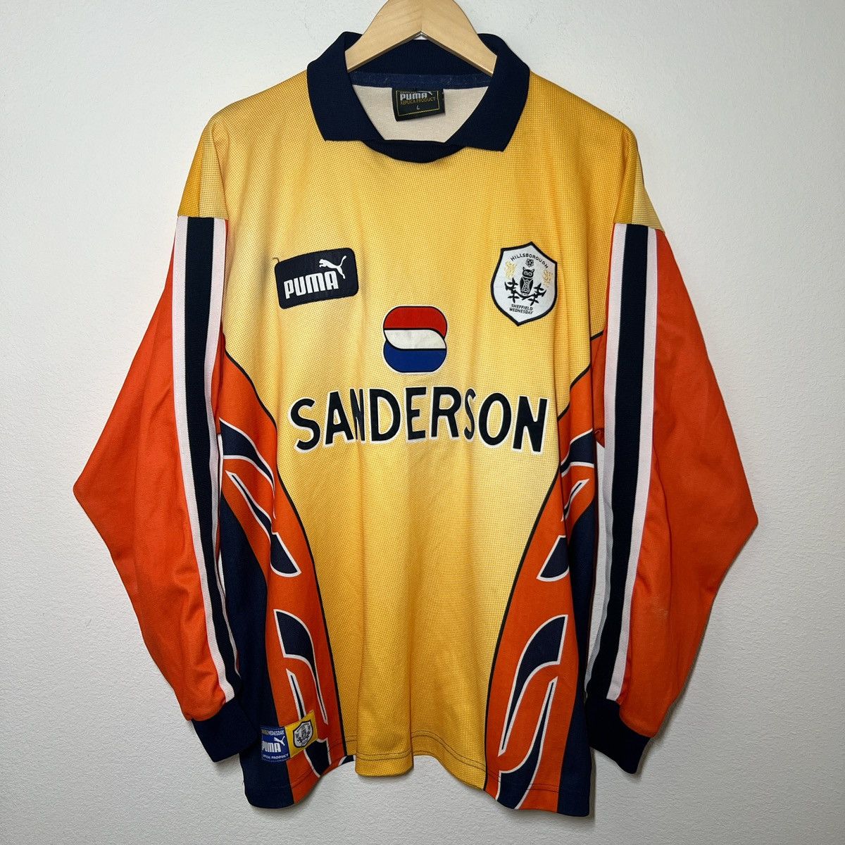 Puma Sheffield Wednesday 1997-1998 Goalkeeper Jersey | Soccer Size US L / EU 52-54 / 3 - 1 Thumbnail