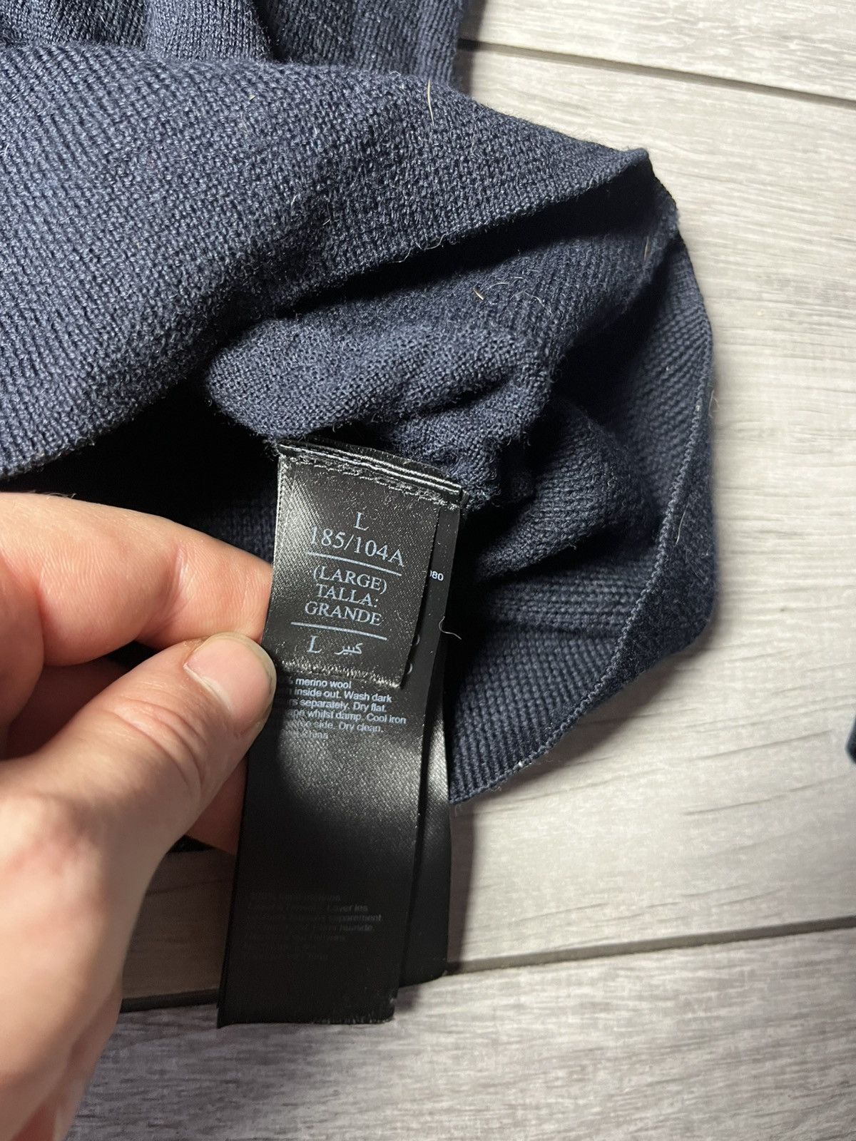 Allsaints Allsaints jumper sweater merino wool size Large Size US L / EU 52-54 / 3 - 5 Thumbnail