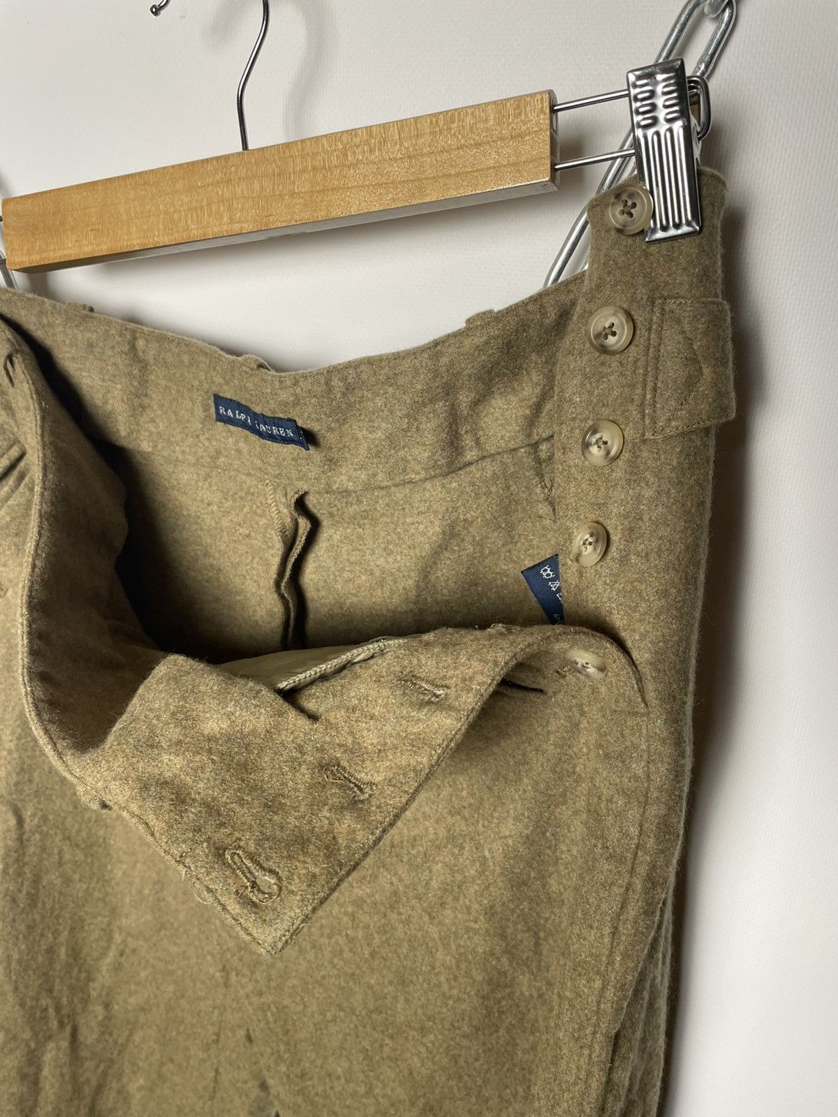 Ralph Lauren Vintage Ralph Lauren Wool Cashmere Pants Size 32" / US 10 / IT 46 - 5 Thumbnail