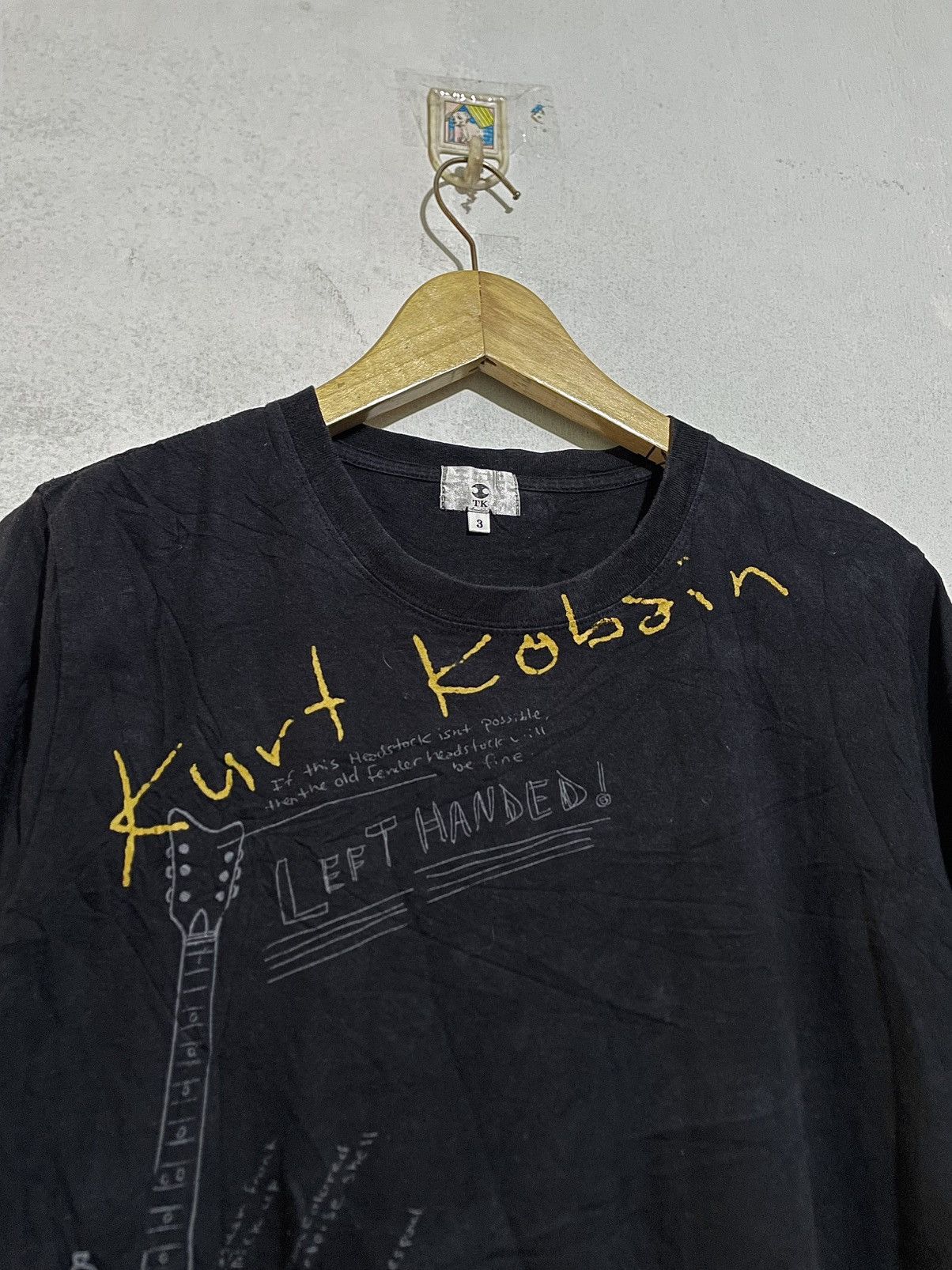 20471120 Japanese Takeo Kikuchi Kurt Cobain Guitar Lgb Style Size US M / EU 48-50 / 2 - 3 Thumbnail