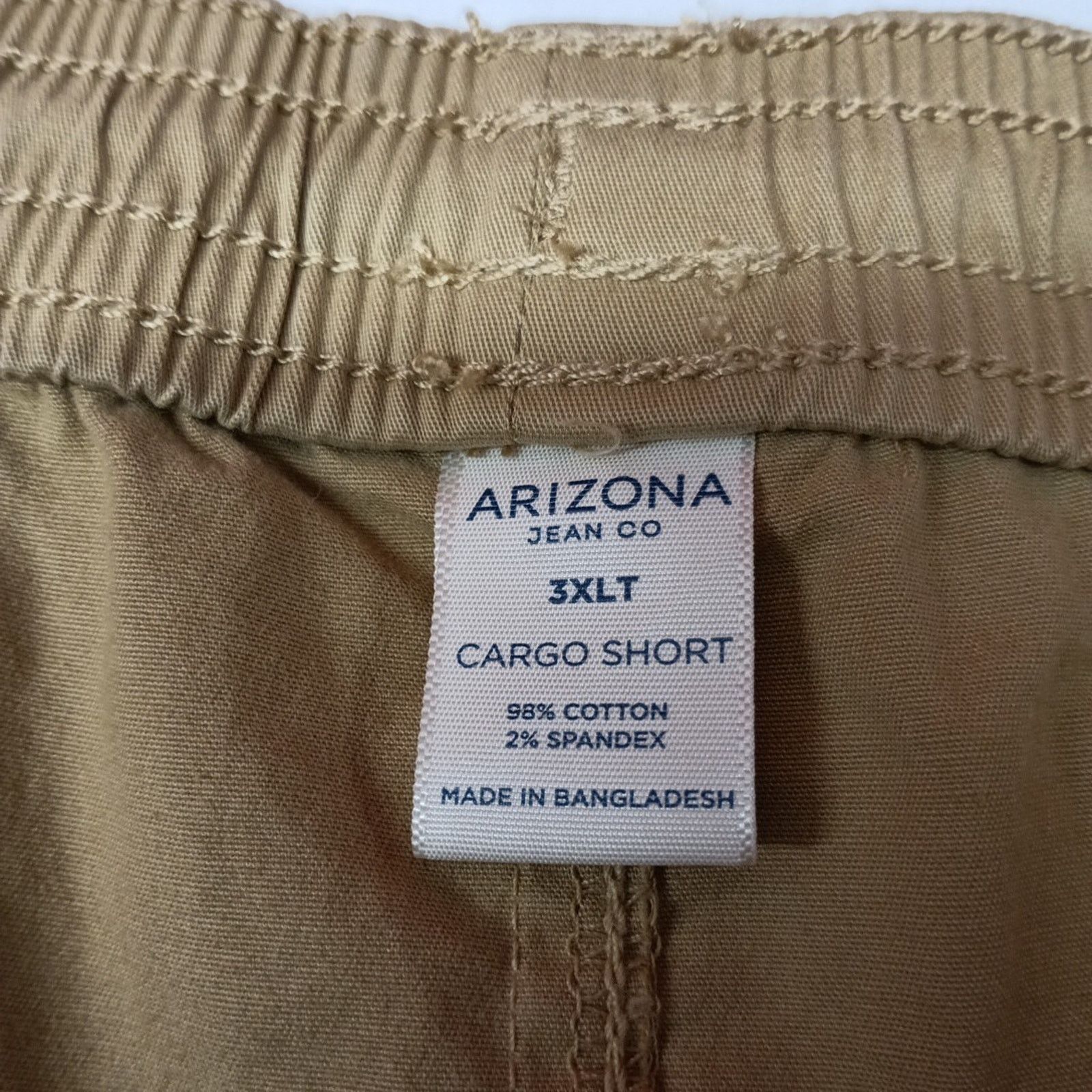 Arizona Jean Co. Arizona Baggy Fit Flex Cargo Shorts Men's Size 3XLT Khaki Size US 44 / EU 60 - 3 Thumbnail