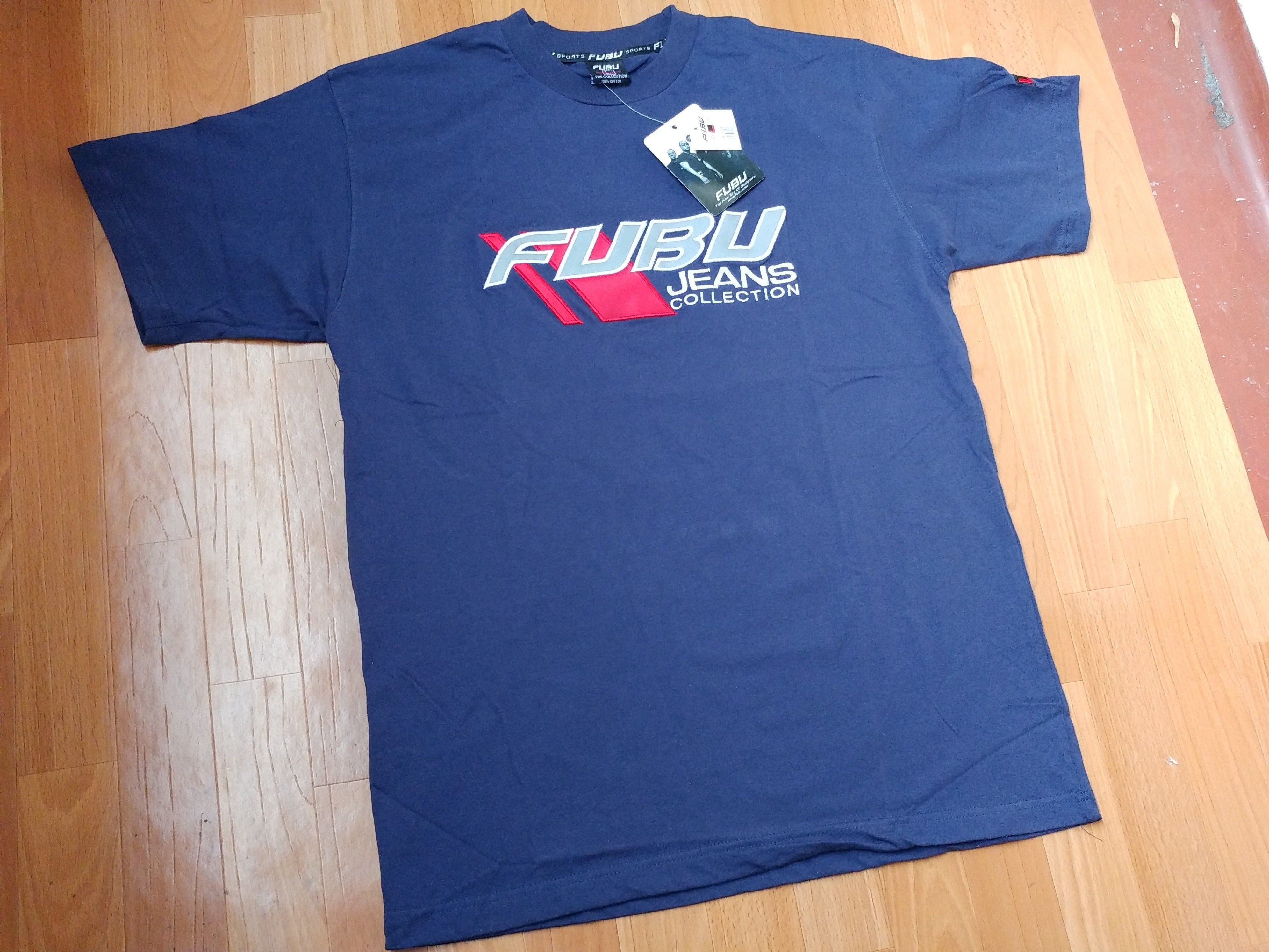 Fubu FUBU jersey, blue, vintage hip hop t-shirt, 90s hip hop M Size US M / EU 48-50 / 2 - 3 Thumbnail