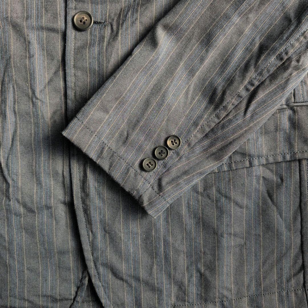 Comme des Garcons Homme COMME des GARÇONS HOMME 2004AW Striped 3B Tailored Jacket S Size US S / EU 44-46 / 1 - 10 Thumbnail