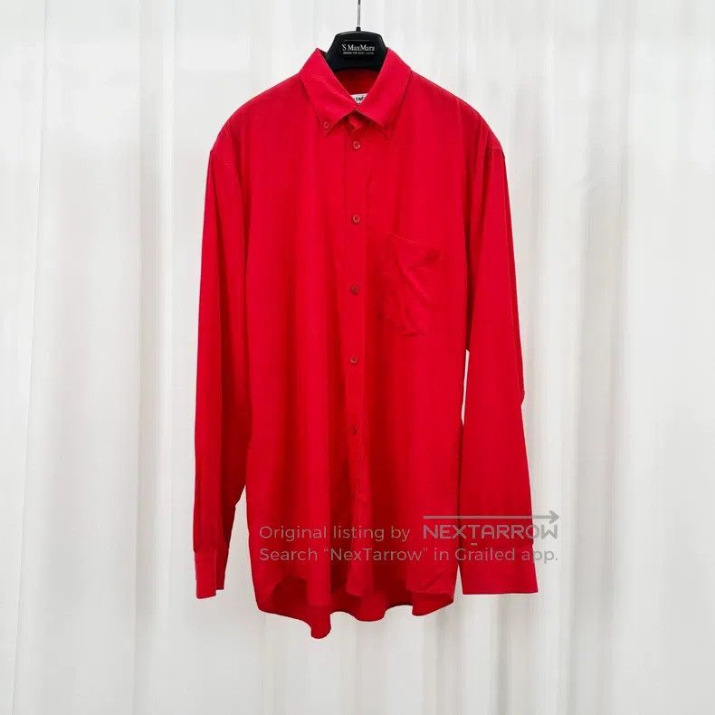 Balenciaga Balenciaga Dark Pattern Printed Jacquard Mulberry Silk Lon Size XXS / US 00 / IT 34 - 1 Thumbnail