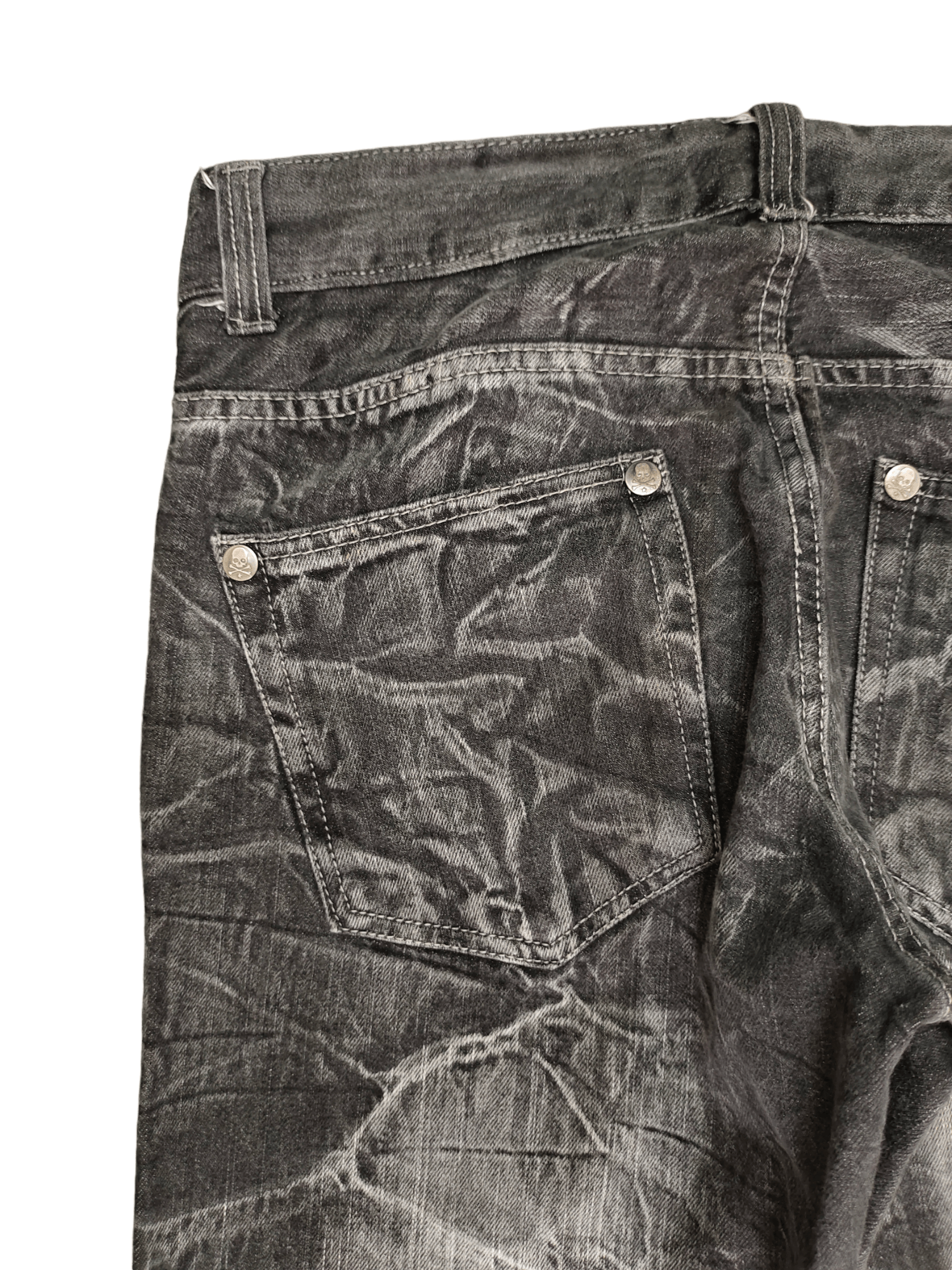 Hysteric Glamour × Undercover Wild Life Distress Faded Clawmark Jean Ppfm Undercover Style Size US 31 - 13 Thumbnail