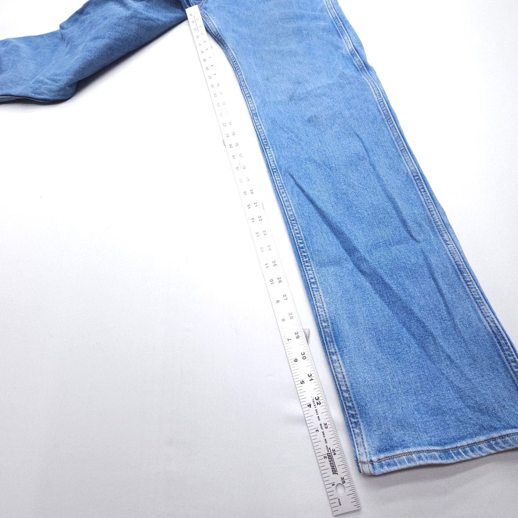 Levi's Levi's Workwear Jeans Mens 36 x 36 Blue Denim Stretch Straight 5-Pocket Regular Mid Rise Denim Long Tall Size US 36 / EU 52 - 7 Thumbnail