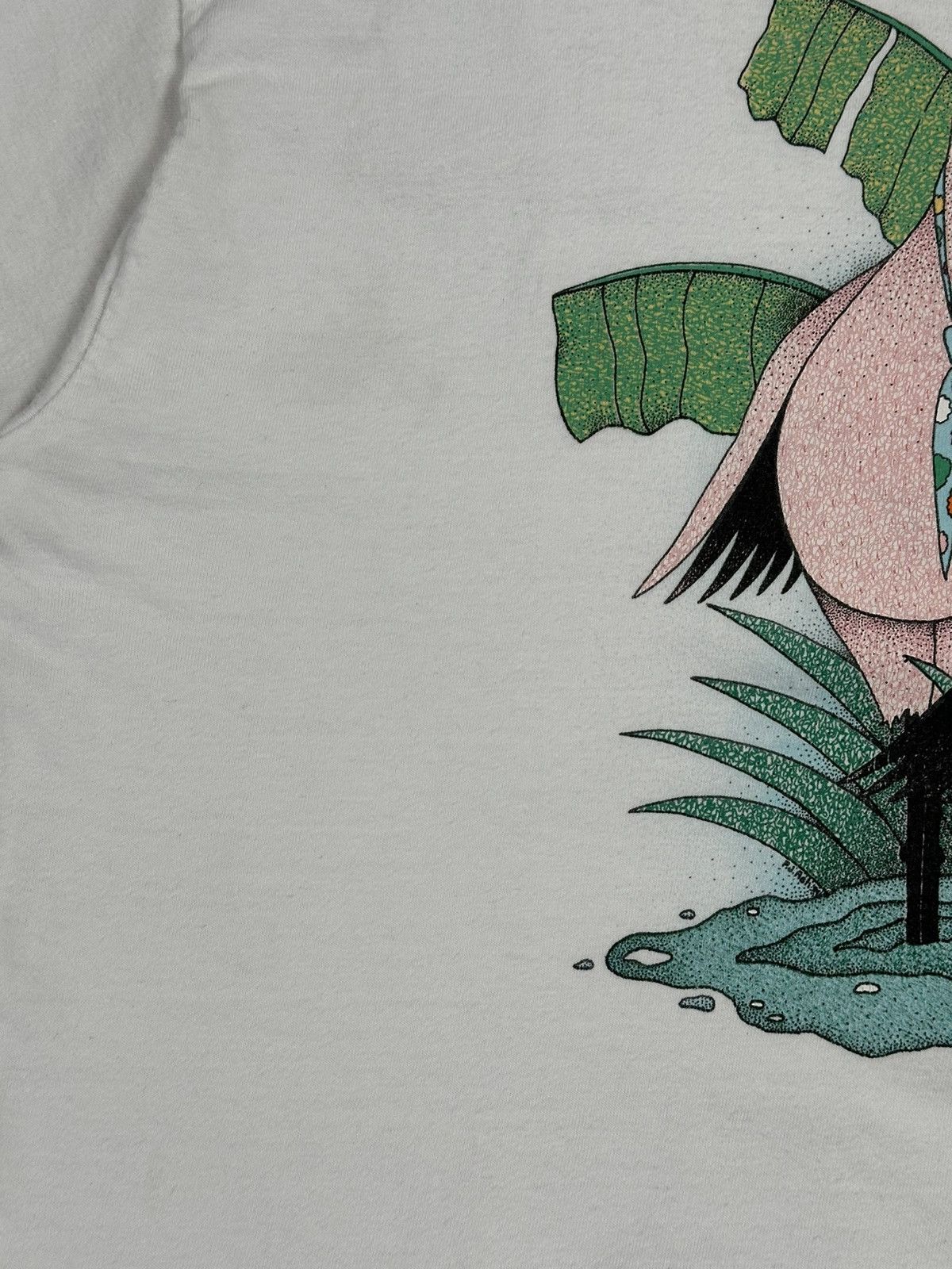 Vintage Vintage 90’s Flamingo Family T Shirt Size US XL / EU 56 / 4 - 3 Thumbnail