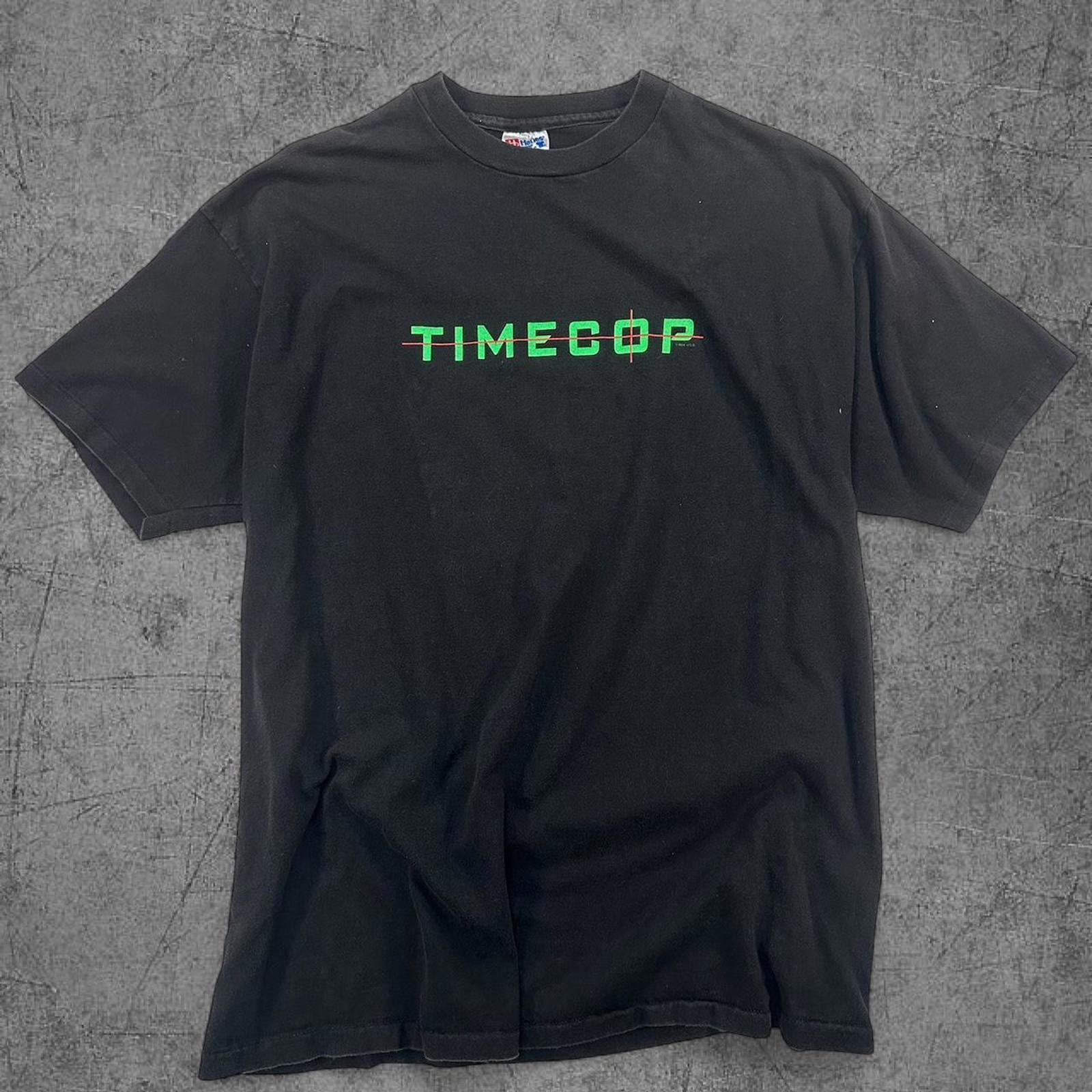 Vintage 1994 Time Cop Movie Tee Size US XL / EU 56 / 4 - 1 Thumbnail