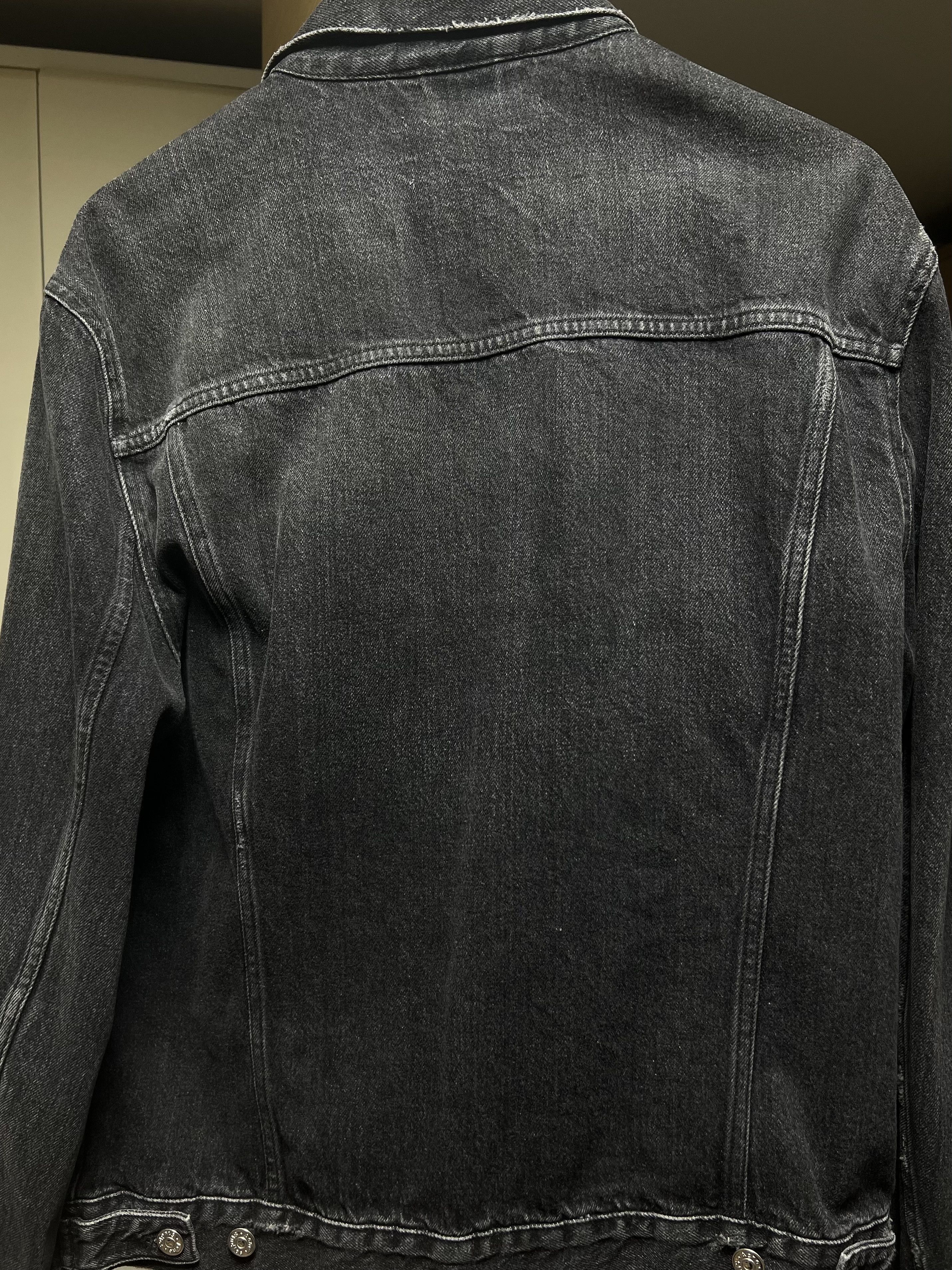 Acne Studios WHO VTG BLACK PAW16 Denim Jackets Size US L / EU 52-54 / 3 - 2 Thumbnail