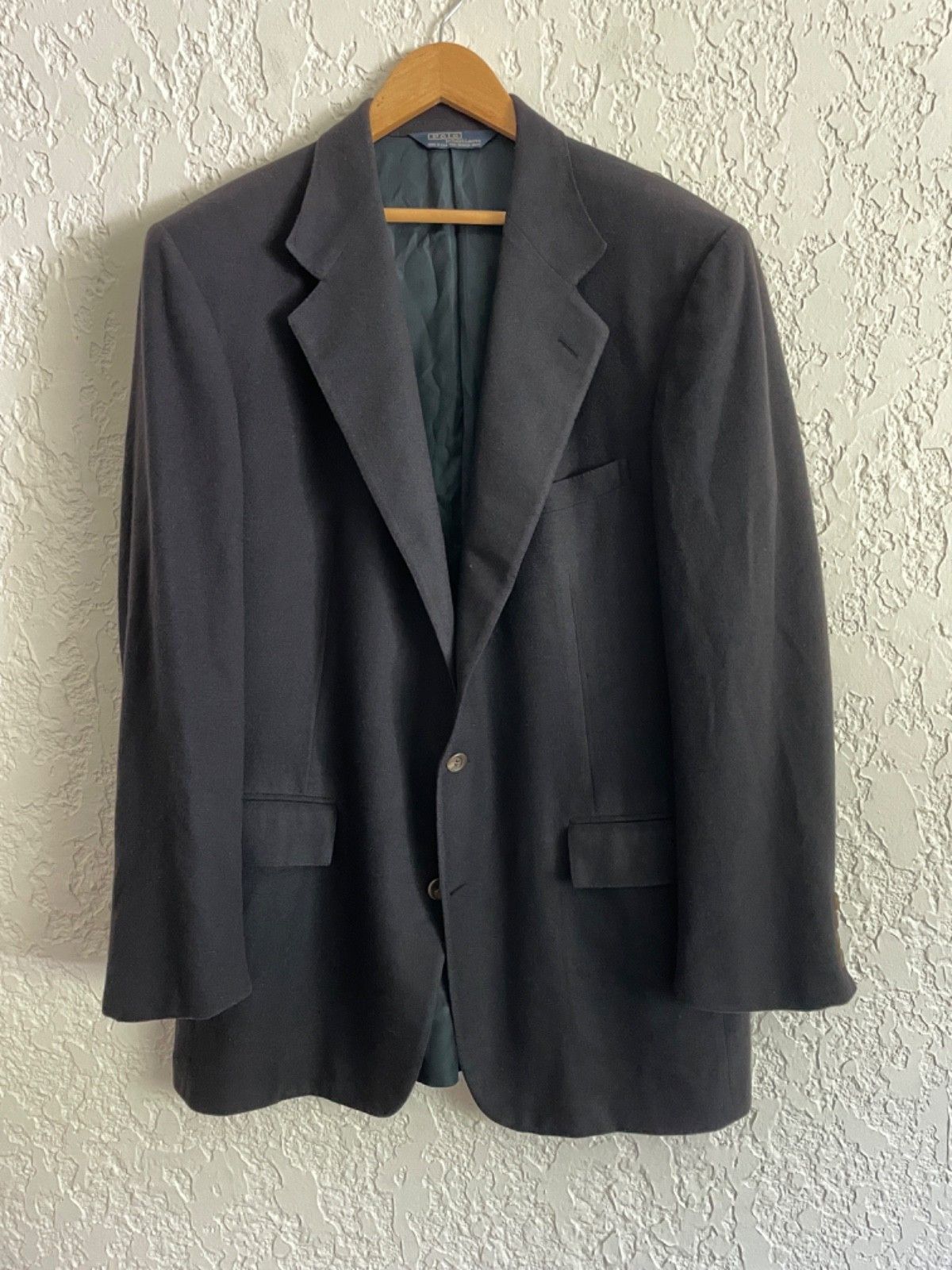 Polo Ralph Lauren 🔥 POLO RALPH LAUREN® RARE 80s Iconic Doeskin Blazer Size 44L - 1 Thumbnail