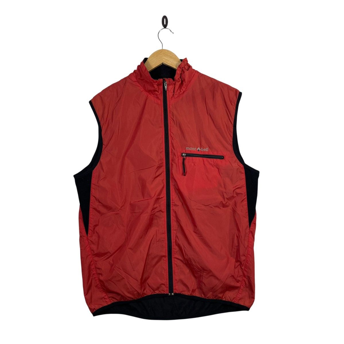 Montbell Montbell Climalight Fleece Lined Red Softshell Vest Japan Size US XL / EU 56 / 4 - 1 Thumbnail