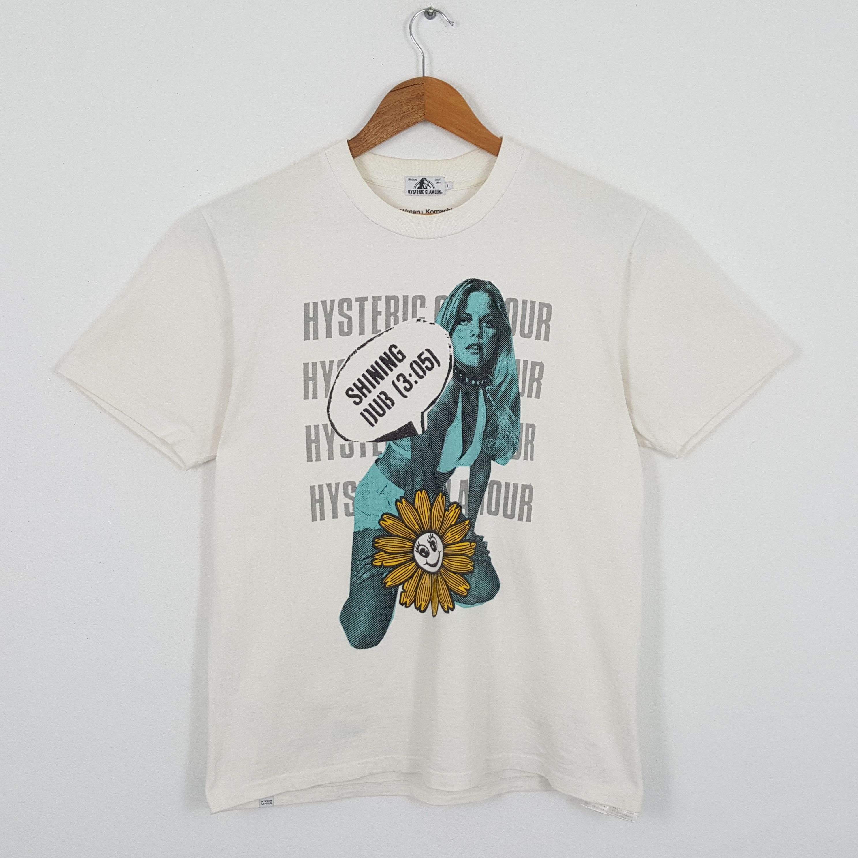 Hysteric Glamour × Japanese Brand × Vintage Vintage HYSTERIC GLAMOUR Japanese Fashion Brand T-Shirts Size US L / EU 52-54 / 3 - 1 Thumbnail