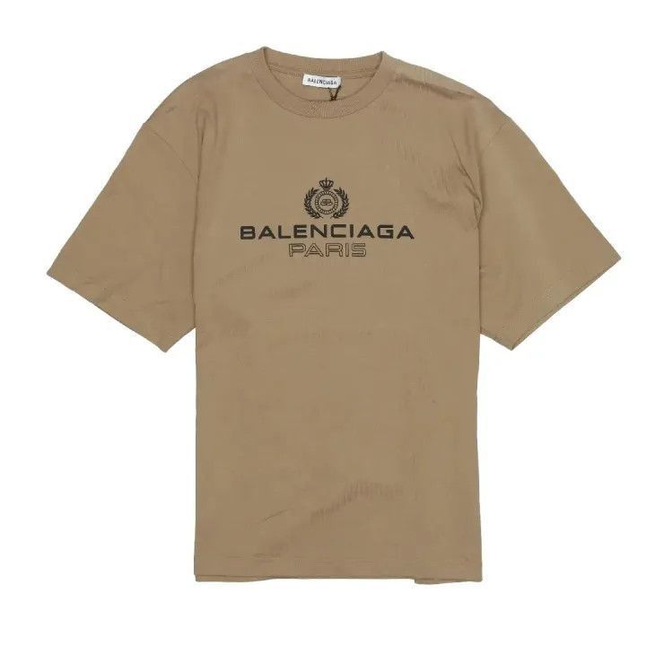 Balenciaga Balenciaga Balenciaga Crown Print Short Sleeve TShirt -250 Size US S / EU 44-46 / 1 - 1 Thumbnail