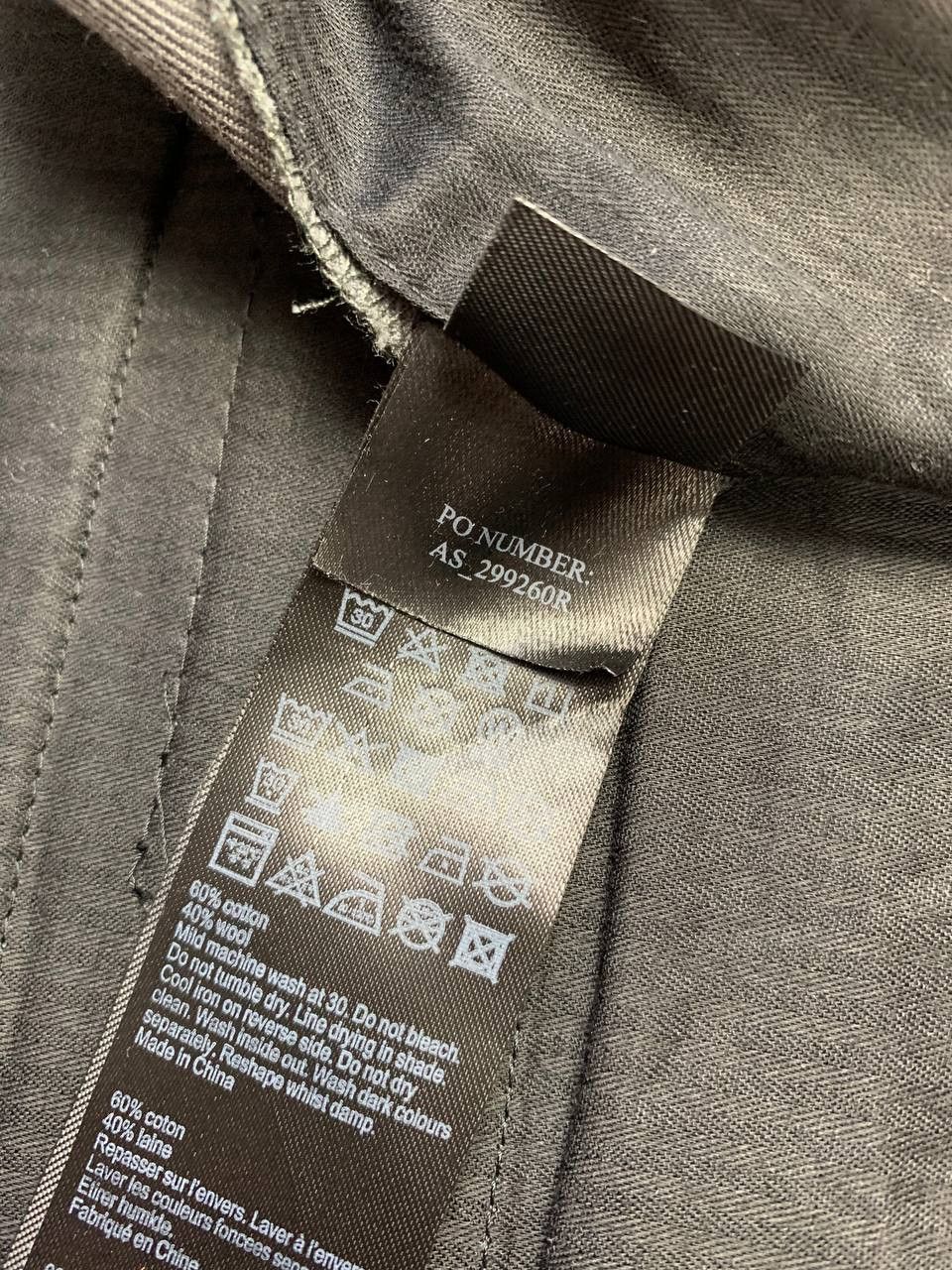 Allsaints AllSaints Gray Wool Blend Trousers W32 Tailored Cropped Fit Size US 34 / EU 50 - 12 Thumbnail