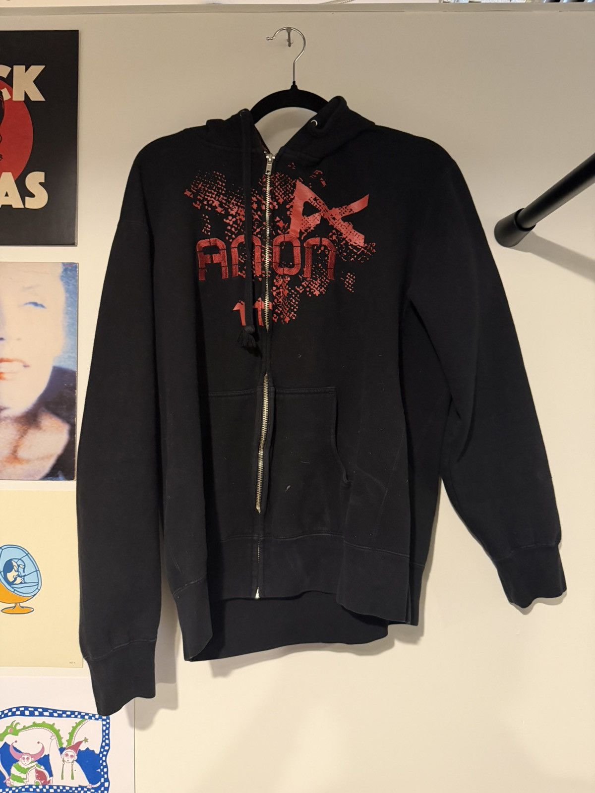 Burton Insane Y2K Anon Anonoptics embroidered zip up hoodie Size US S / EU 44-46 / 1 - 2 Thumbnail