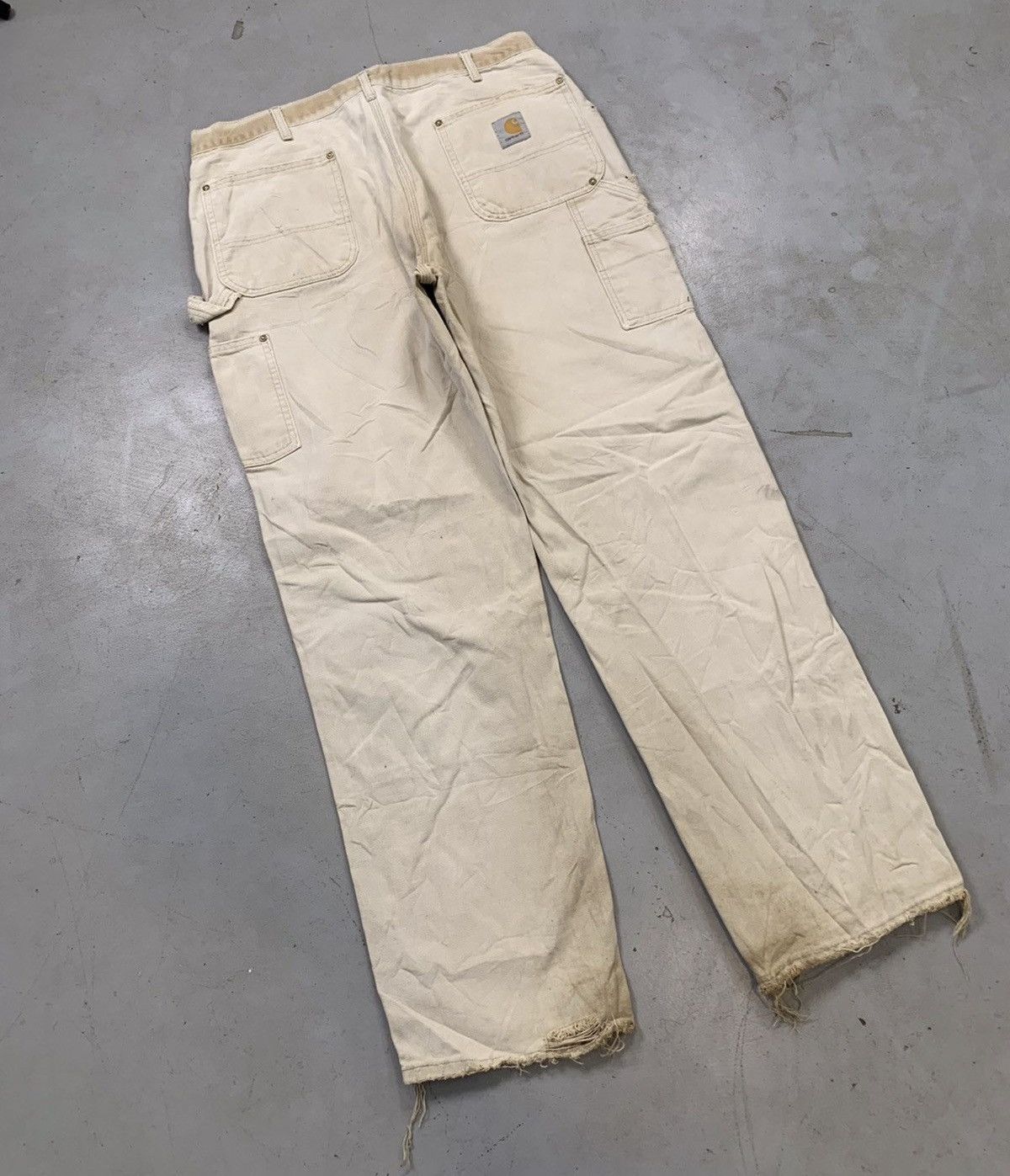 Carhartt Vintage carhartt b136 dkb double knee denim Size US 36 / EU 52 - 2 Thumbnail