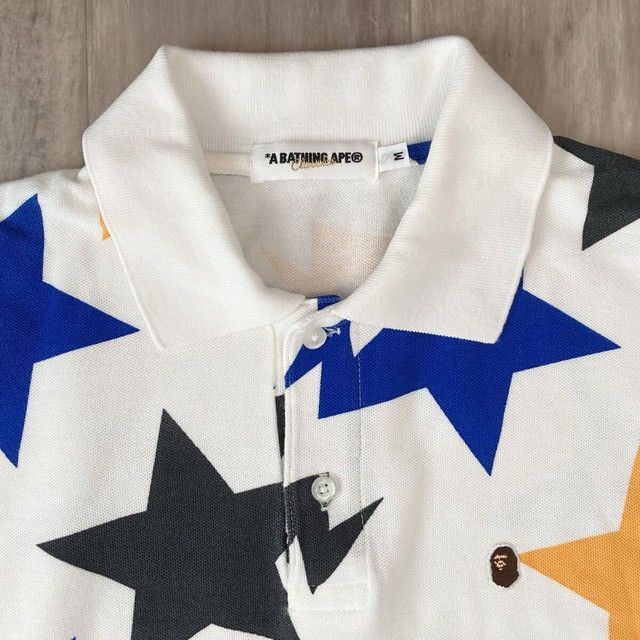 Bape 🔥Maebashi Store Color🔥 BAPE Sta Polo Shirt a bathing ape Size US M / EU 48-50 / 2 - 4 Thumbnail