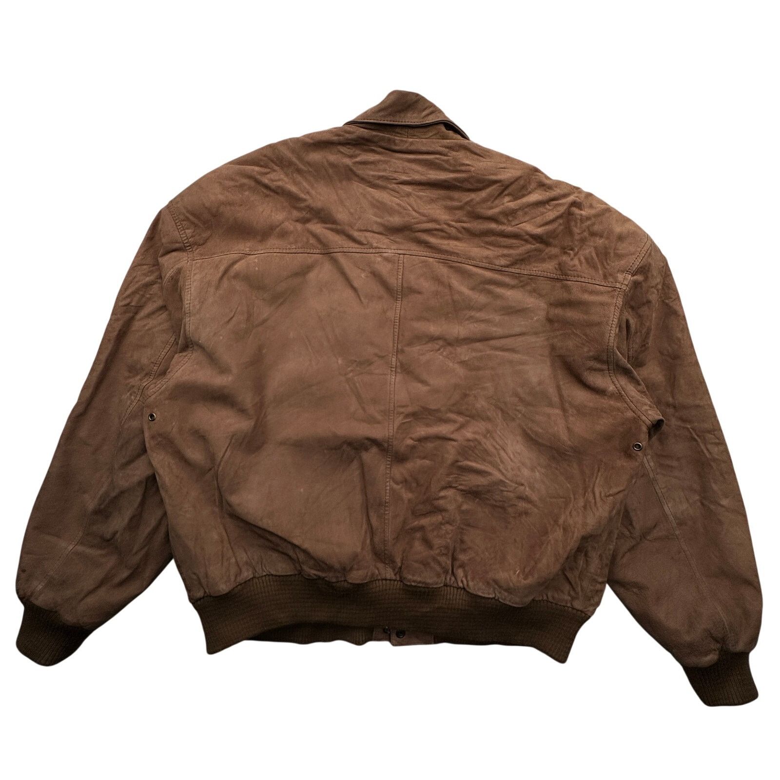 G-III Vintage Global Identity GIII Leather Aviator Bomber Jacket L Size US L / EU 52-54 / 3 - 7 Thumbnail