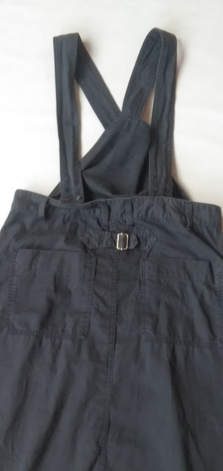 Issey Miyake IS Issey miyake navy skirt/over all Size 29" - 2 Thumbnail