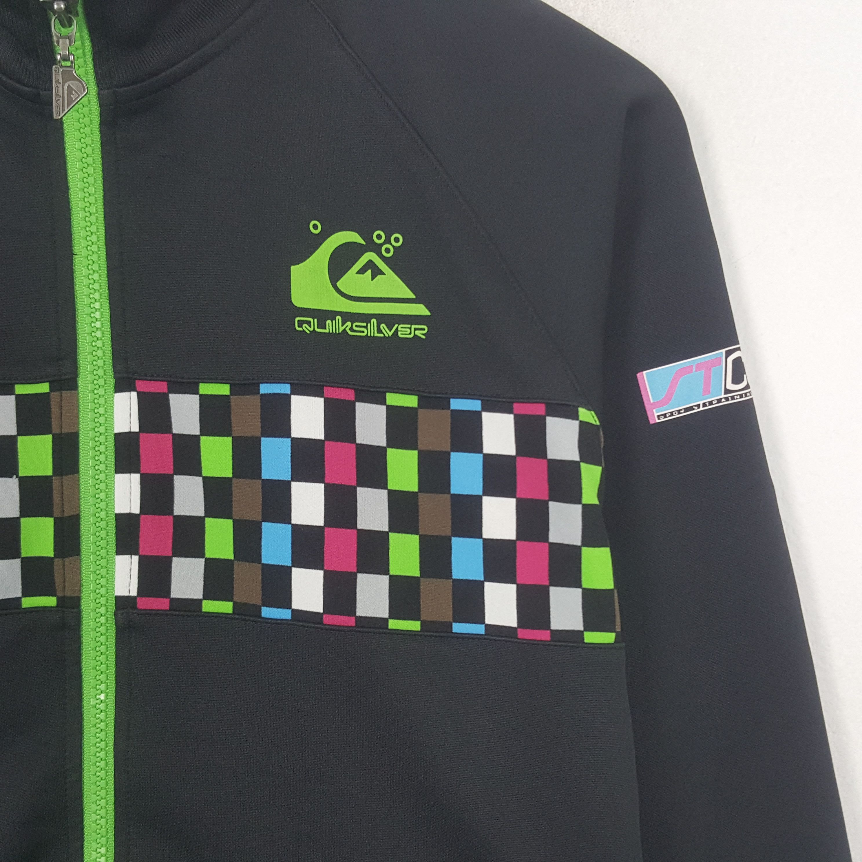 Quiksilver × Vintage Vintage Quicksilver Zipper Windbreaker Sweatshirt Size US S / EU 44-46 / 1 - 2 Thumbnail