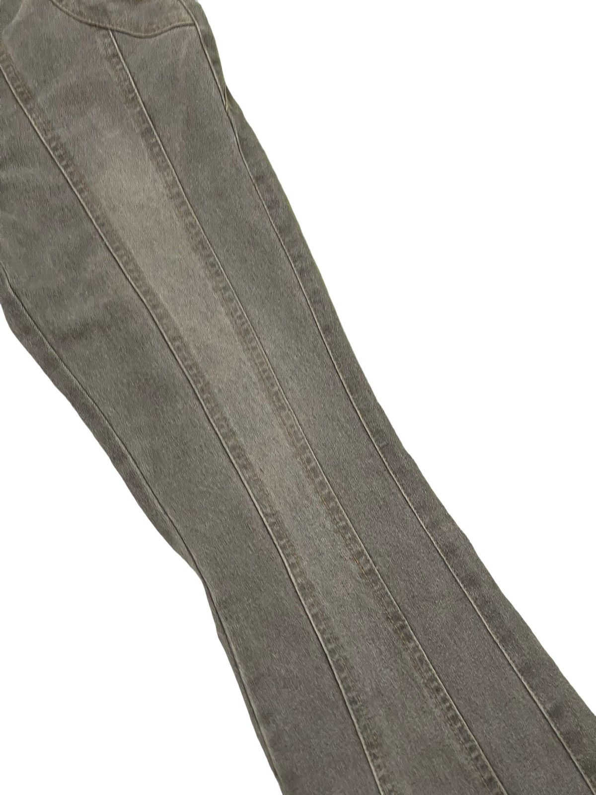 Japanese Brand Flare Jeans Full Hearts Stretch Skinny Boot Cut 8🟦1 Size US 28 / EU 44 - 7 Thumbnail