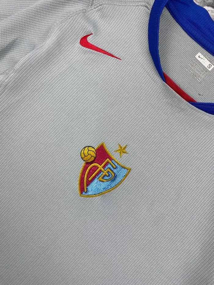 Nike Nike FC Basel 2007 2009 Player Issue Away Shirt Jersey Size US S / EU 44-46 / 1 - 2 Thumbnail
