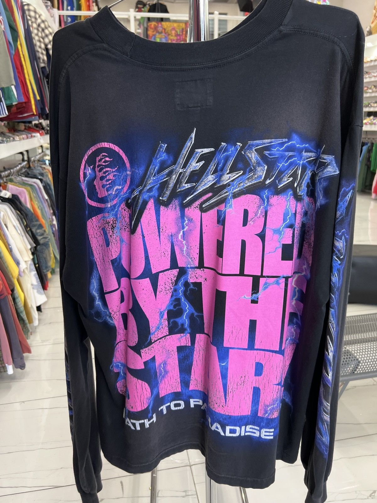 HELLSTAR Powered By The Star Long Sleeve Size US L / EU 52-54 / 3 - 2 Thumbnail