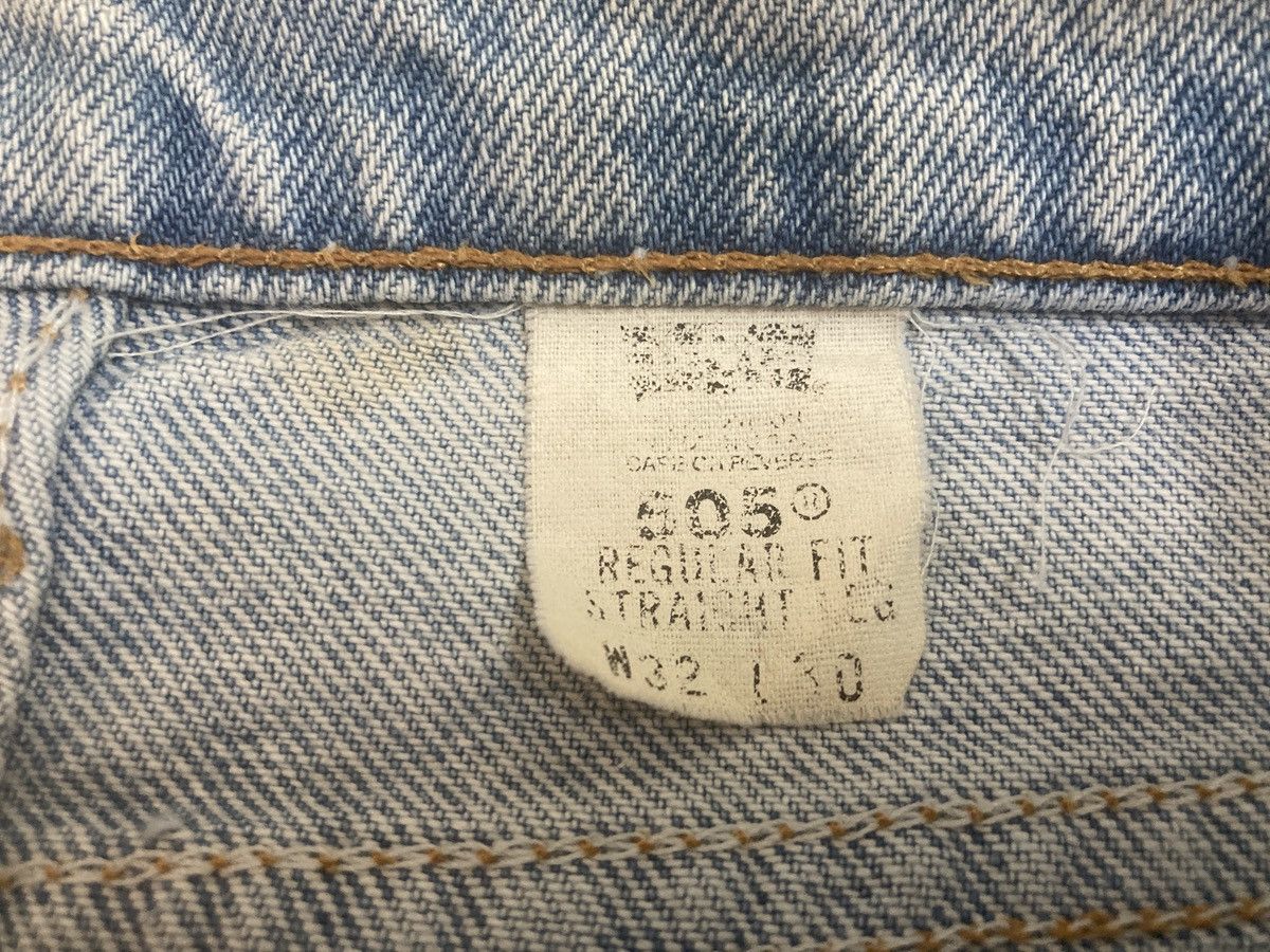 Levi's Vintage 80’s/90’s Levis 505 orange tab jeans Made in USA Size US 32 / EU 48 - 6 Thumbnail