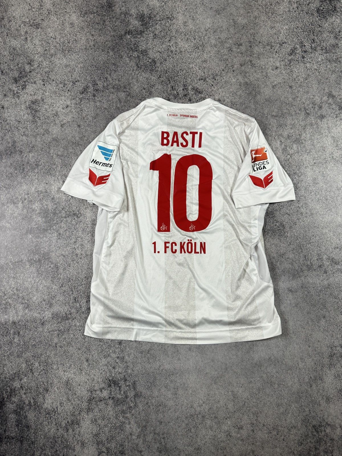 Erima Erima 1. FC Koln 10 Basti Soccer Jersey Rare Streetwear XXL Size US XXL / EU 58 / 5 - 4 Thumbnail