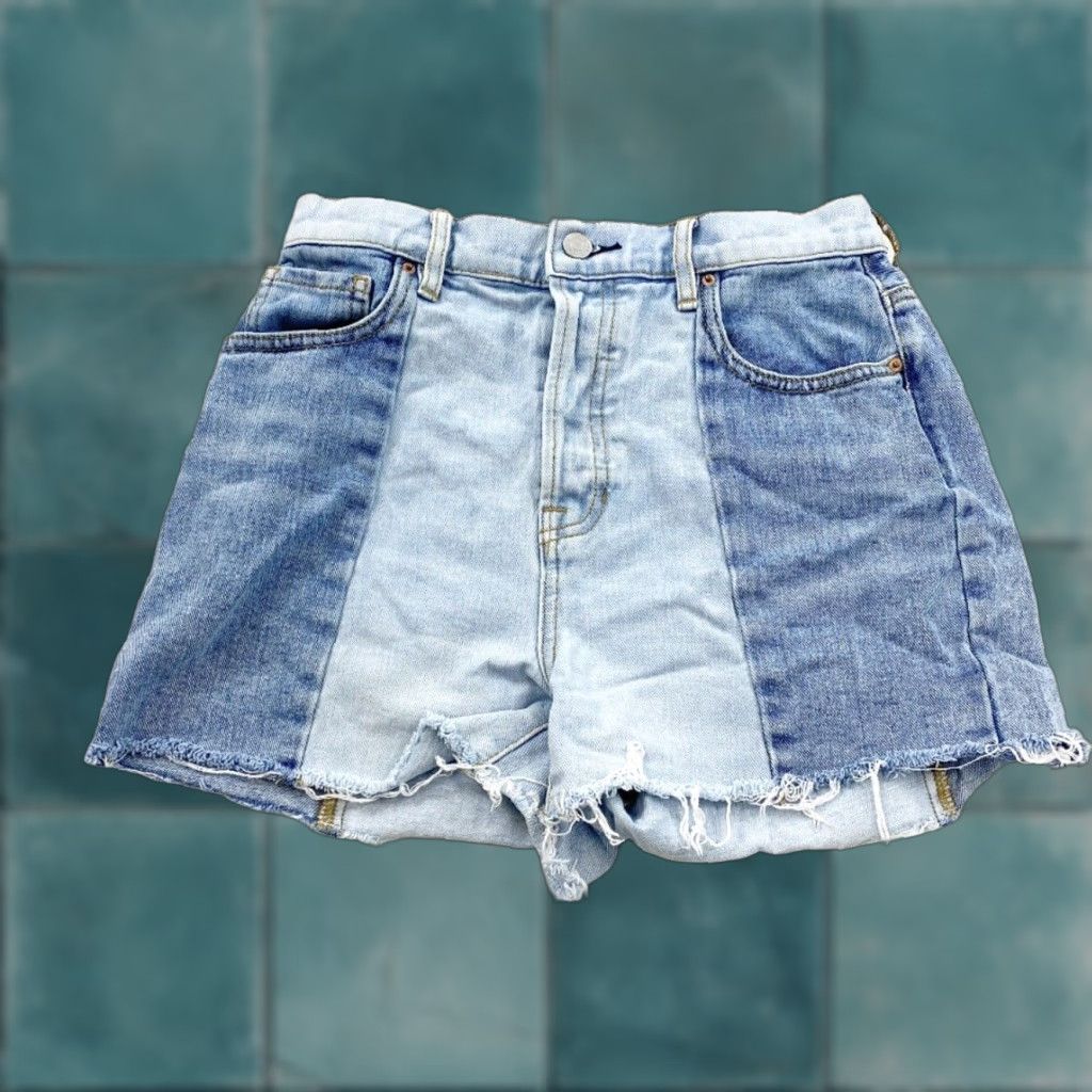 Pacsun Pacsun Icon Shorts Womens 27 Blue High Waisted Size 27" / US 4 / IT 40 - 1 Thumbnail