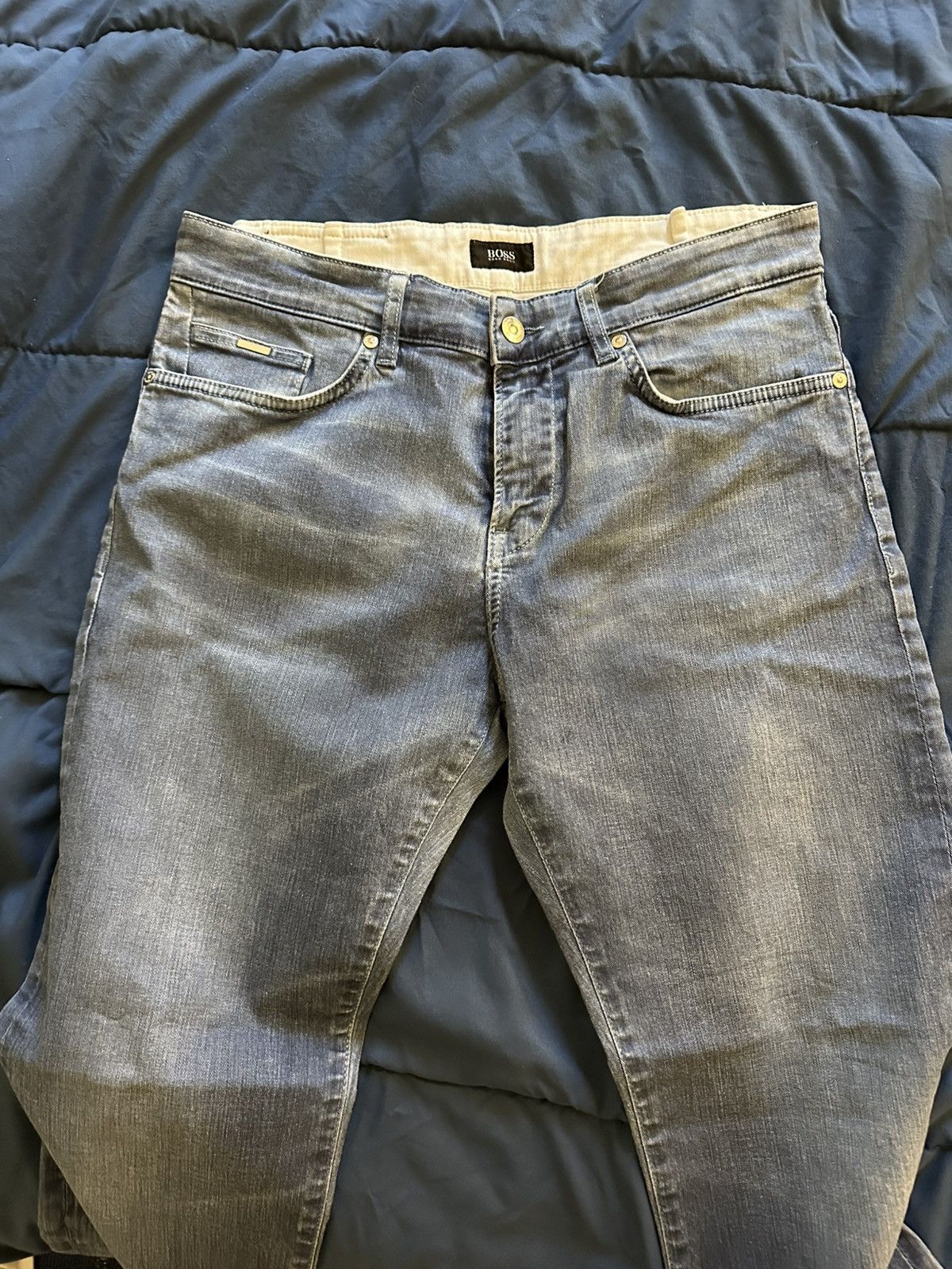 Hugo Boss Hugo Boss Light Blue Jeans Size US 32 / EU 48 - 3 Thumbnail