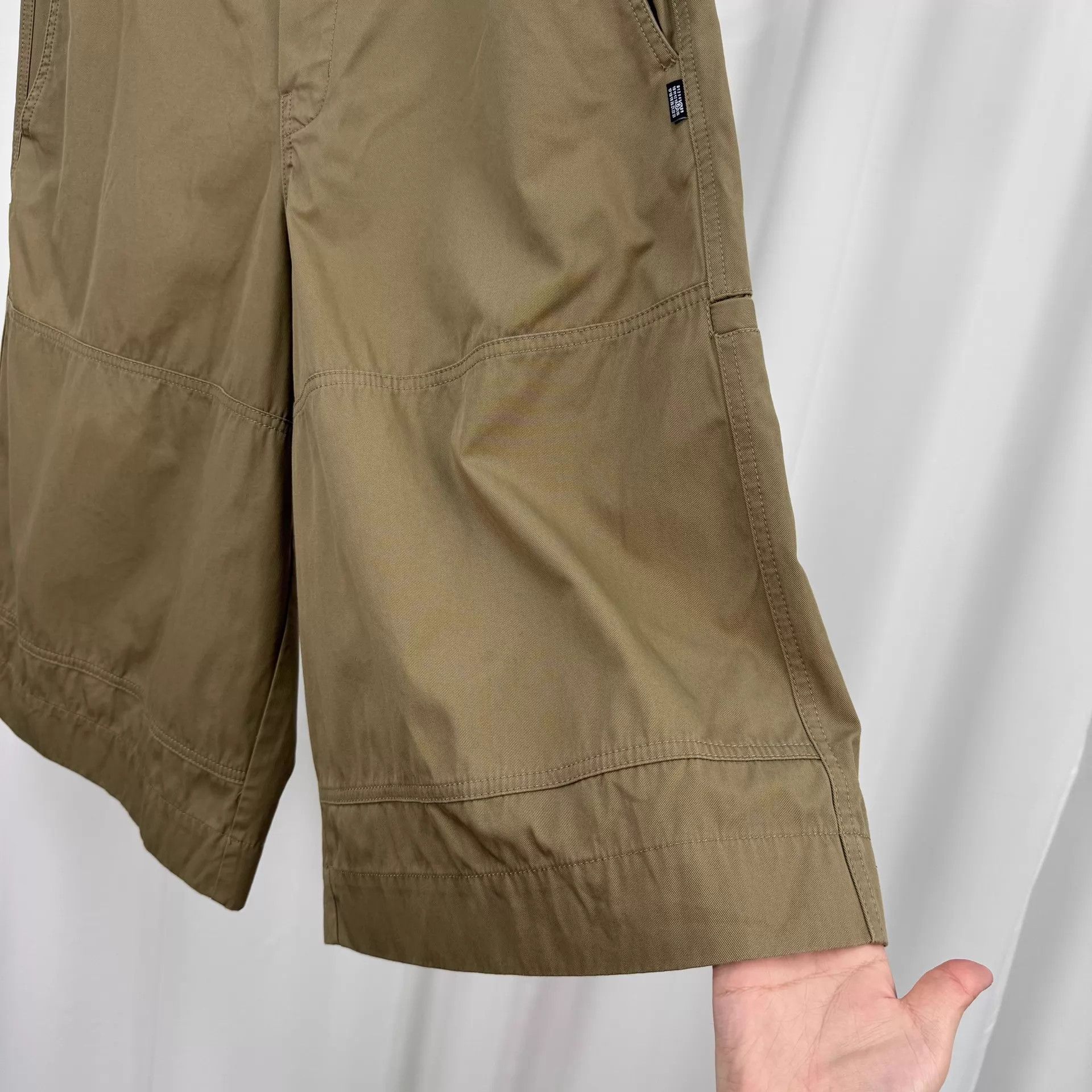 Maison Margiela Maison Margiela 24ss Khaki Cropped Pants 48 99 New Size US 32 / EU 48 - 4 Thumbnail