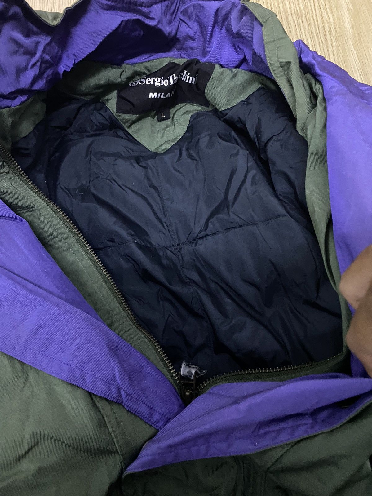 Sergio Tacchini Sergio tachini the finish ski filling down leather coveralls Size US 36 / EU 52 - 15 Thumbnail