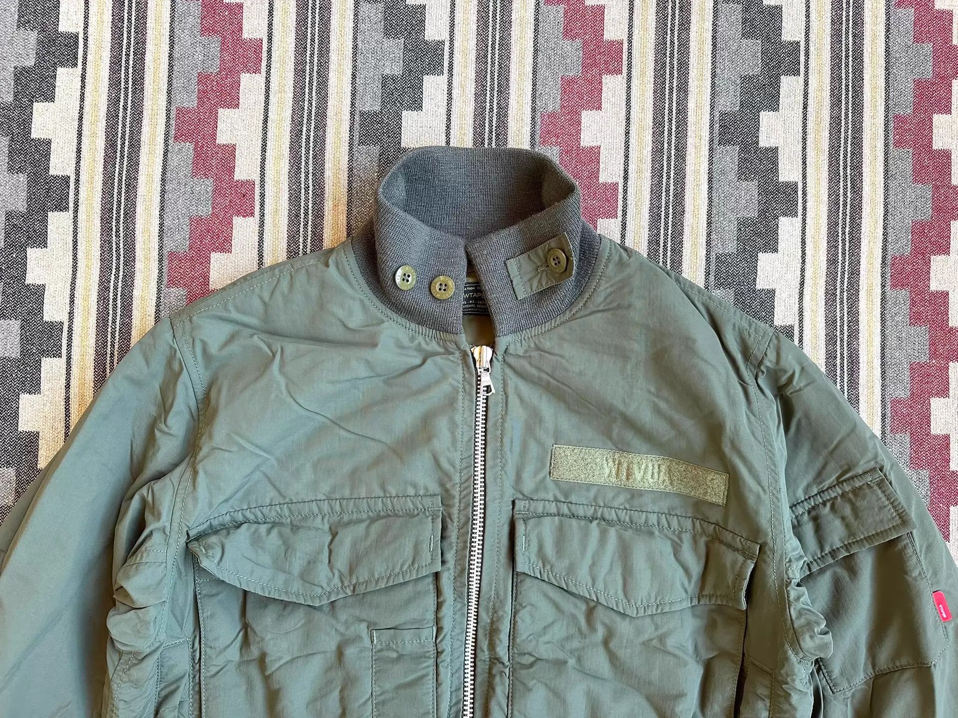 Wtaps WTAPS 16SS WFS JCT Nylon Taffeta MA-1 Military Jacket S/1 Size US S / EU 44-46 / 1 - 4 Thumbnail