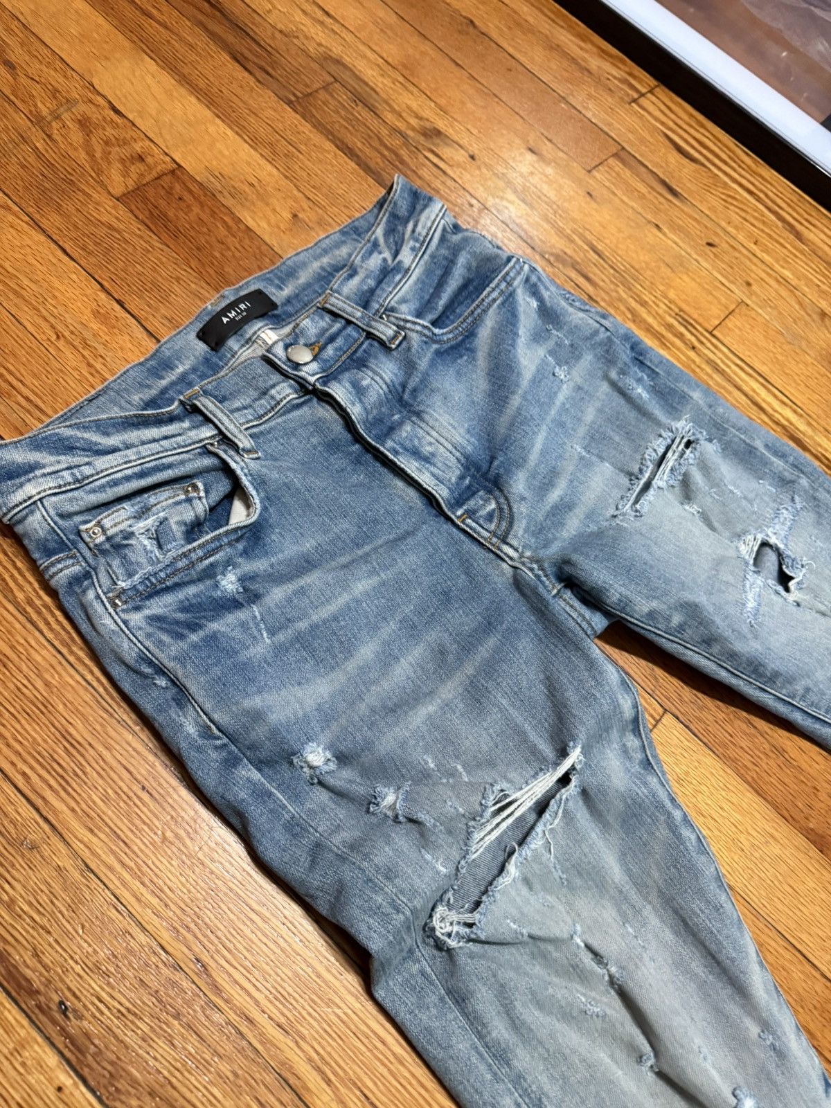 Amiri Amiri Mx1 Clay Indigo Jeans Size 30 Size US 30 / EU 46 - 4 Thumbnail