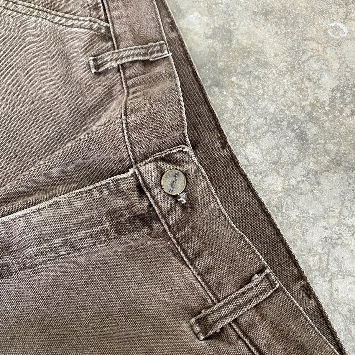 Carhartt Vintage Carhartt Faded Chestnut Dirty Carpenter Work Pants Size US 36 / EU 52 - 11 Thumbnail